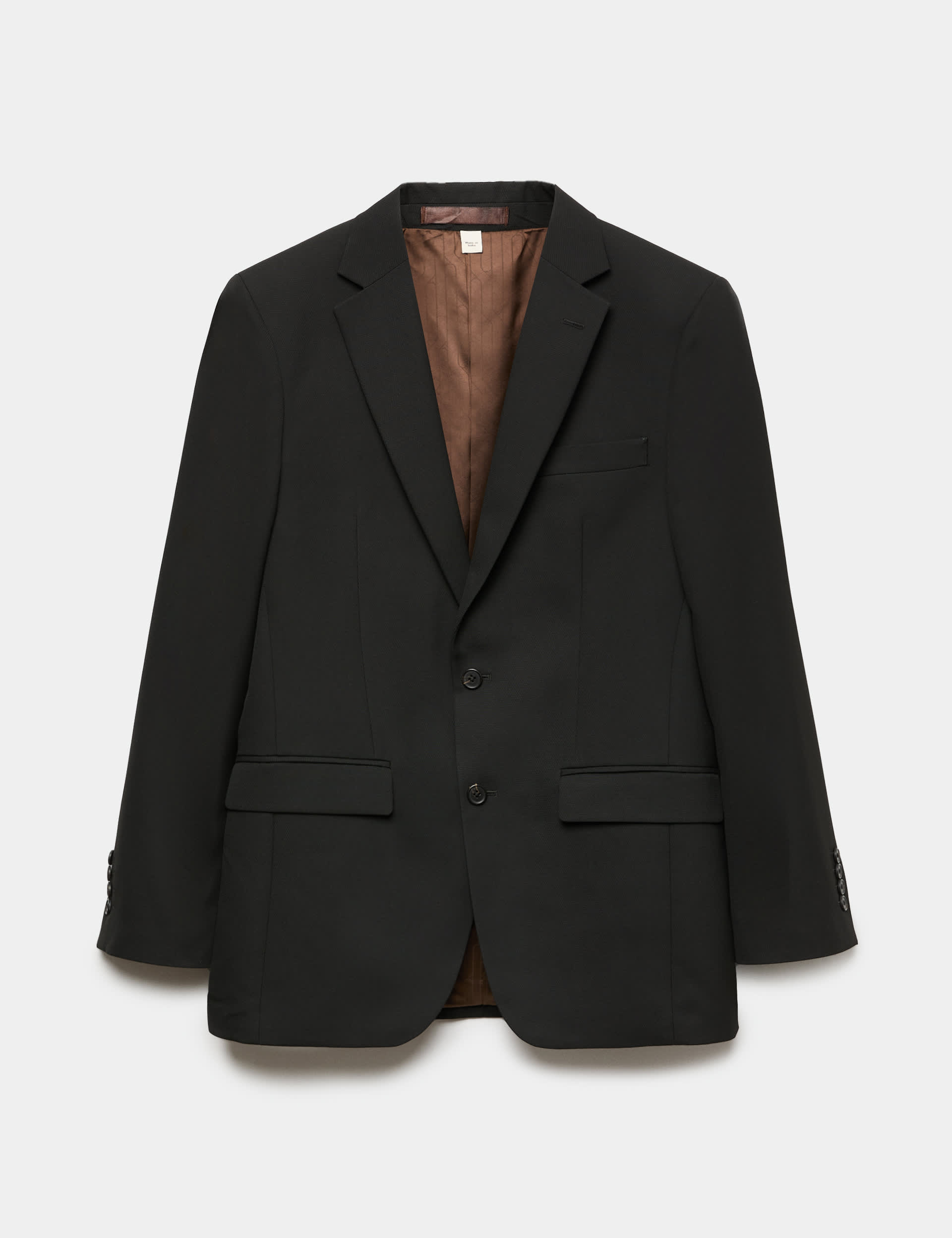 Tailored Fit Textured Jacket thumbnail 2