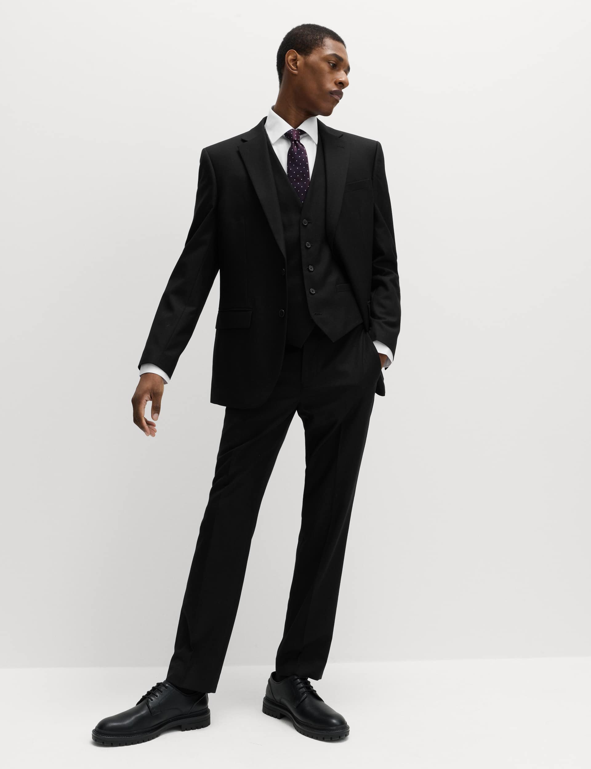 Regular Fit Stretch Ultimate Suit Trousers thumbnail 7