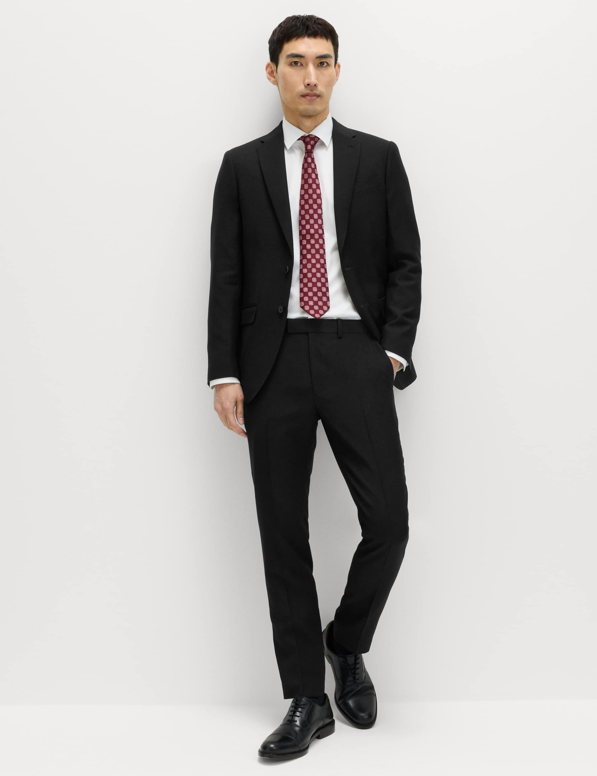 Slim Fit Premium Pure Wool Suit Jacket thumbnail 6