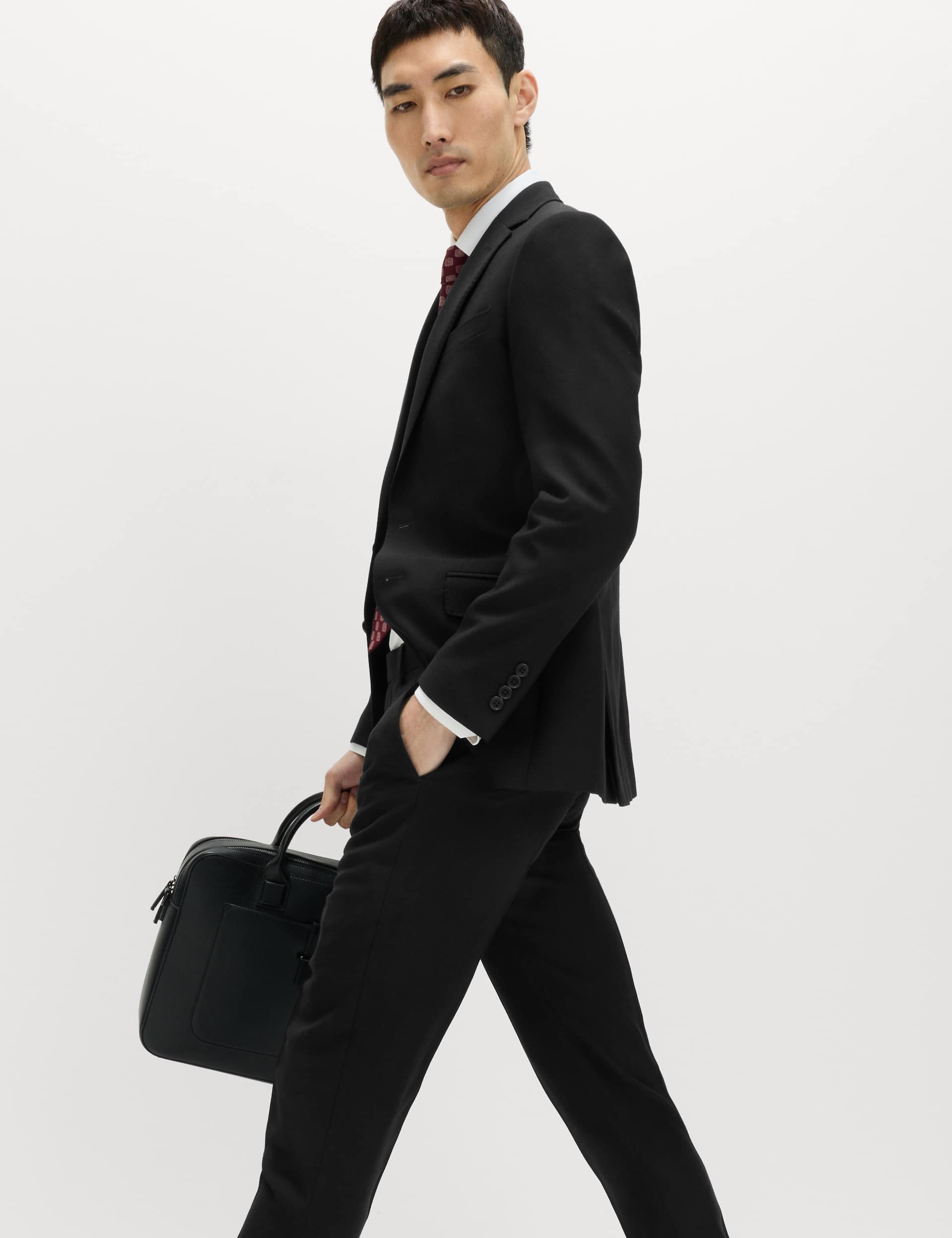 Slim Fit Premium Pure Wool Suit Jacket thumbnail 7