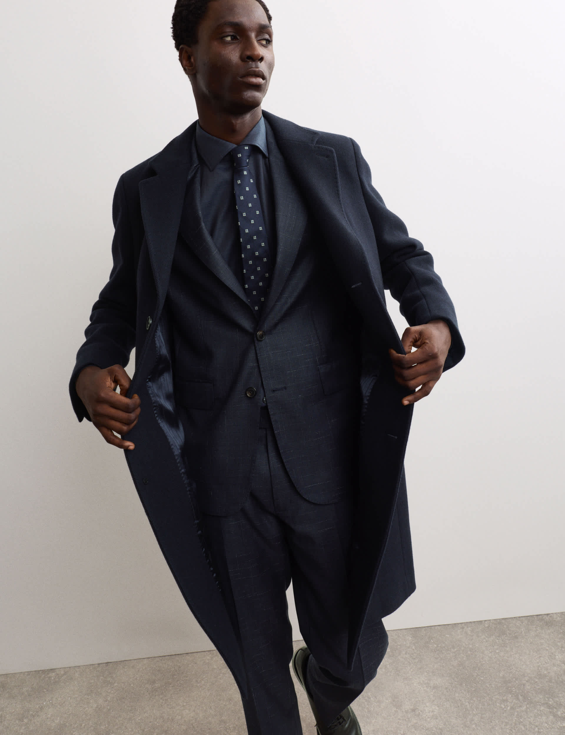 Tailored Fit Wool Rich Suit Jacket thumbnail 6