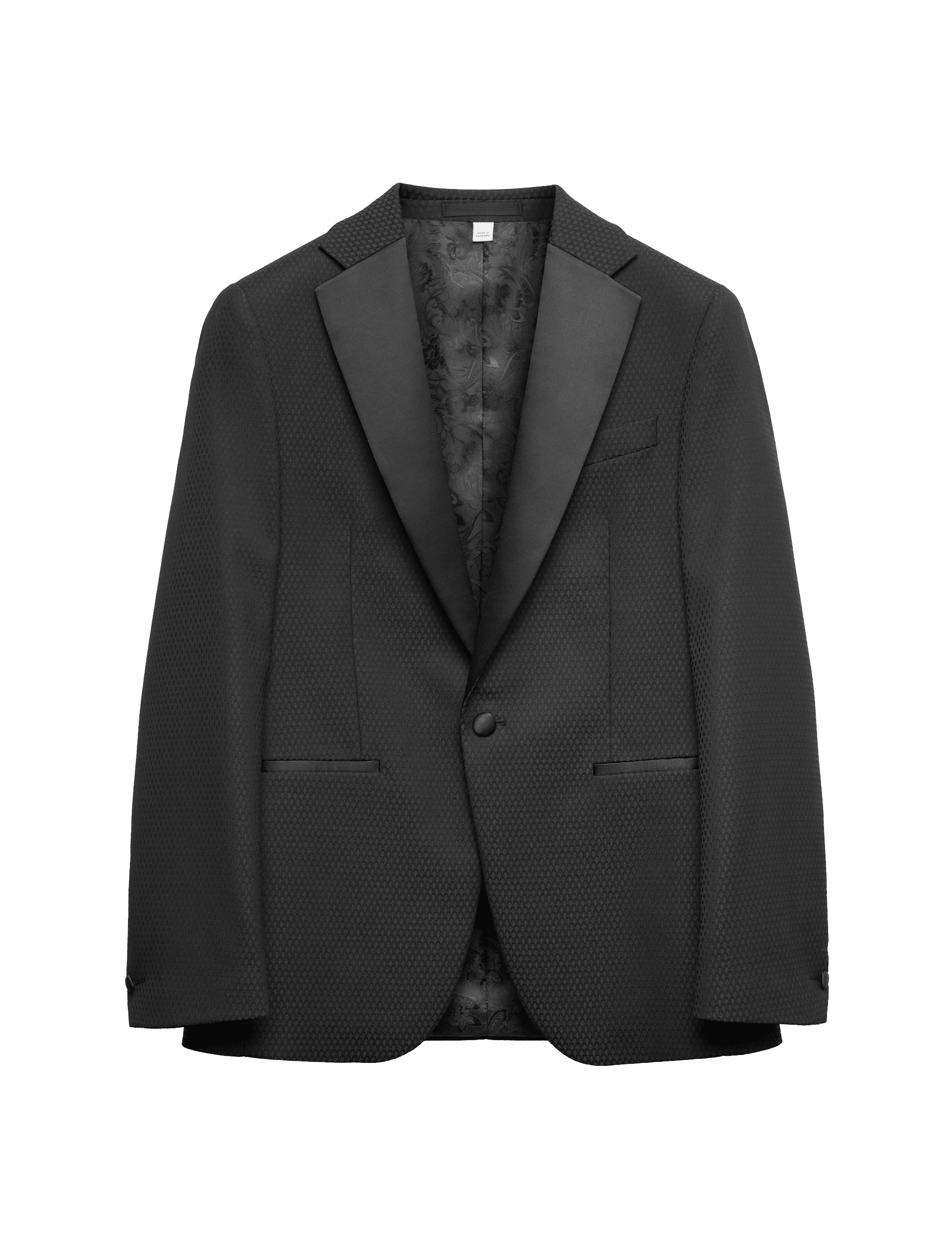 Tailored Fit Jacquard Tuxedo Jacket thumbnail 2