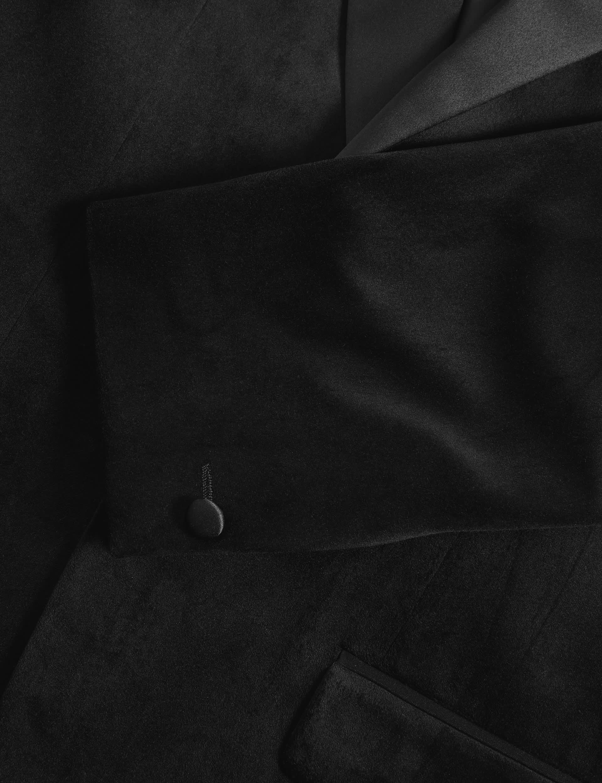 Tailored Fit Velvet Blazer thumbnail 8