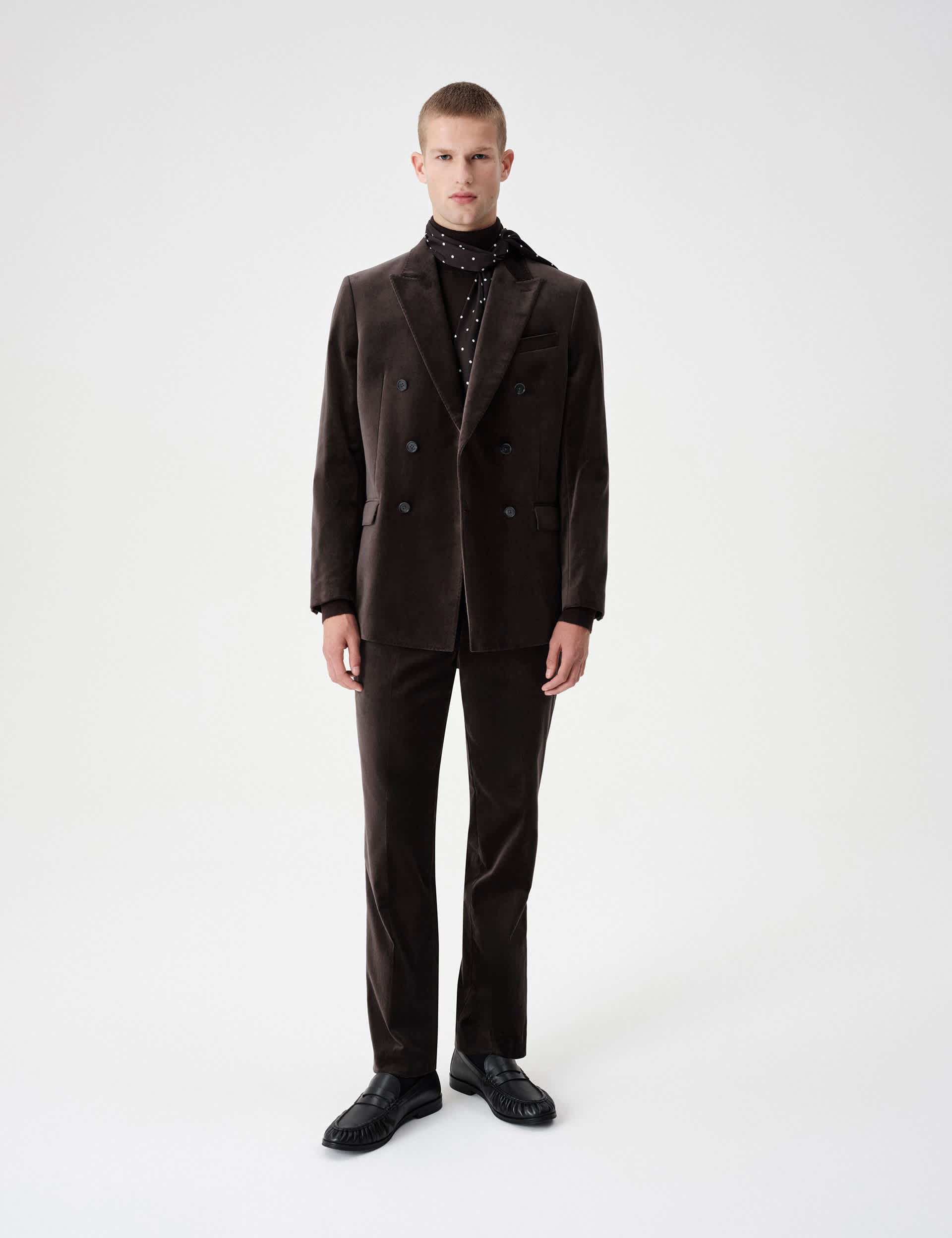 Cotton Rich Velvet Stretch Suit Jacket thumbnail 3