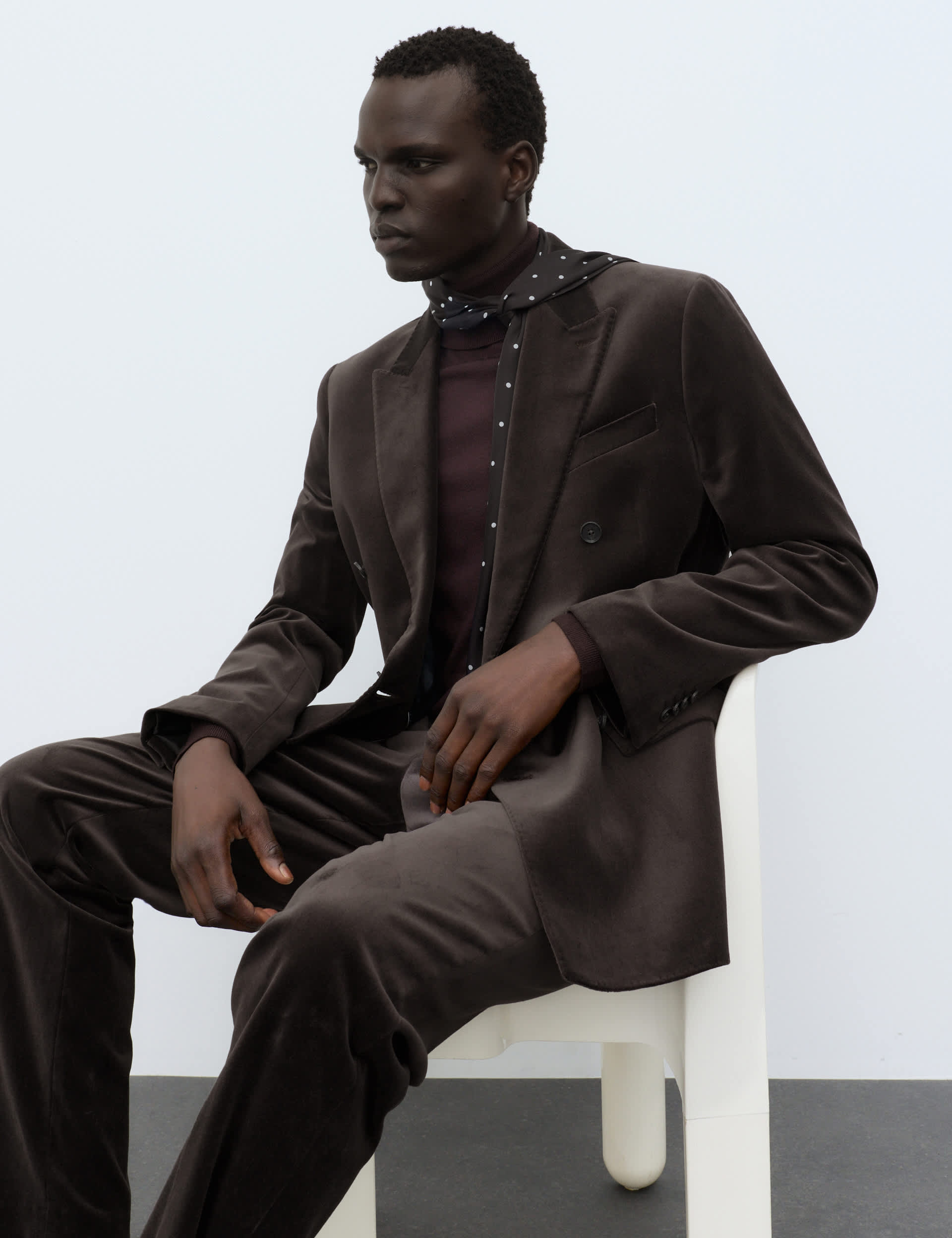 Cotton Rich Velvet Stretch Suit Jacket thumbnail 7