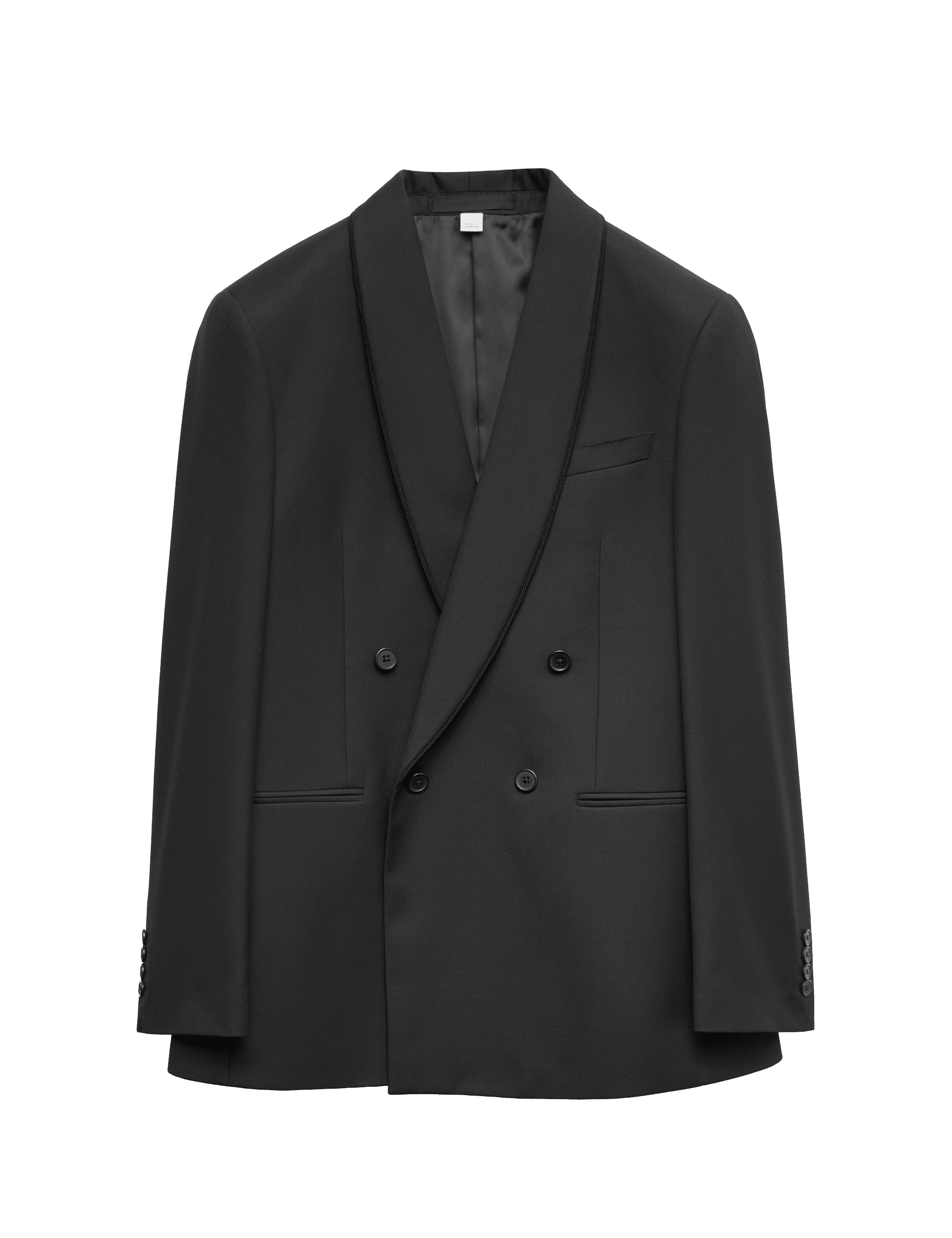 Tailored Fit Double Breasted Tuxedo Jacket thumbnail 2