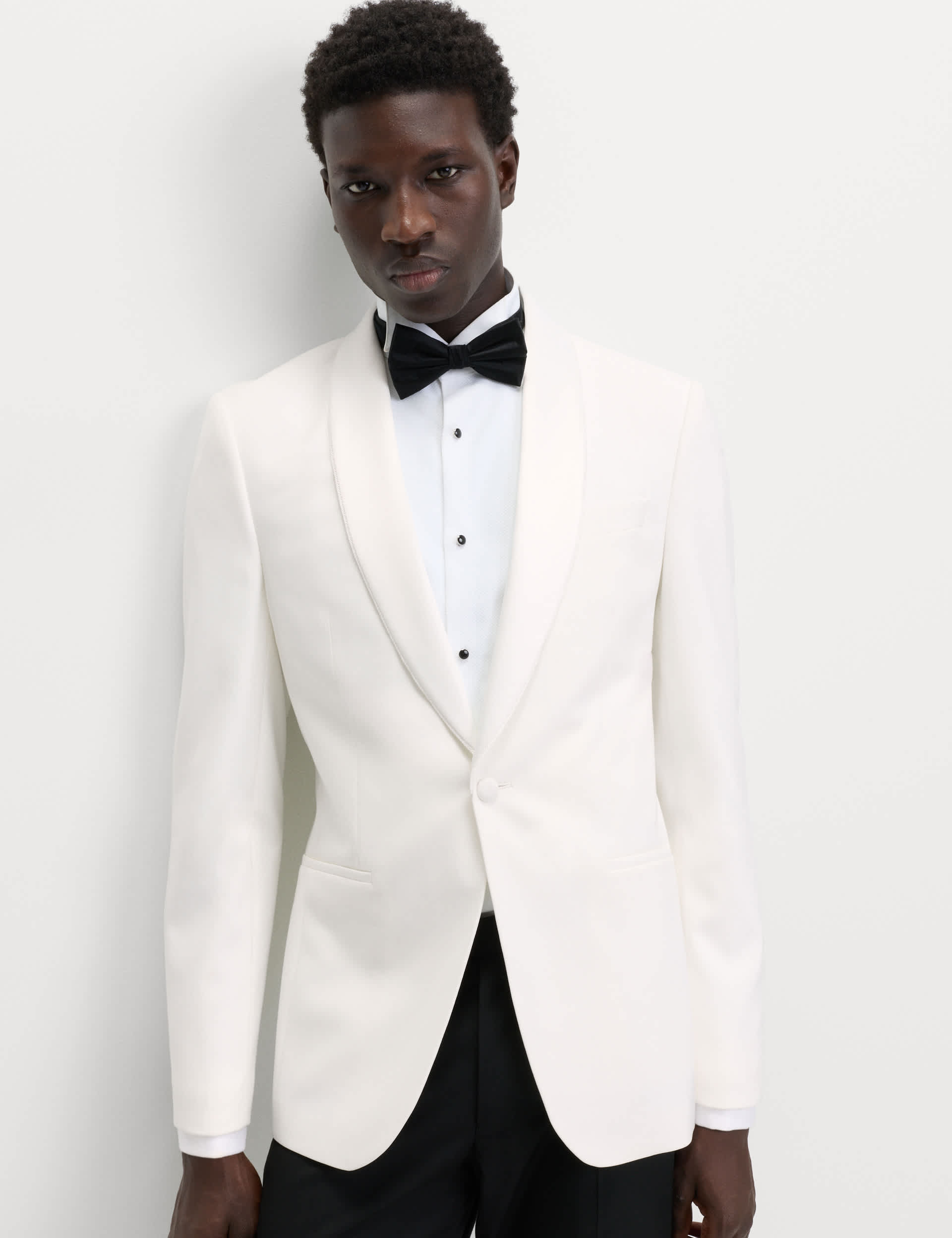 Regular Fit Sharkskin Suit Jacket primary image