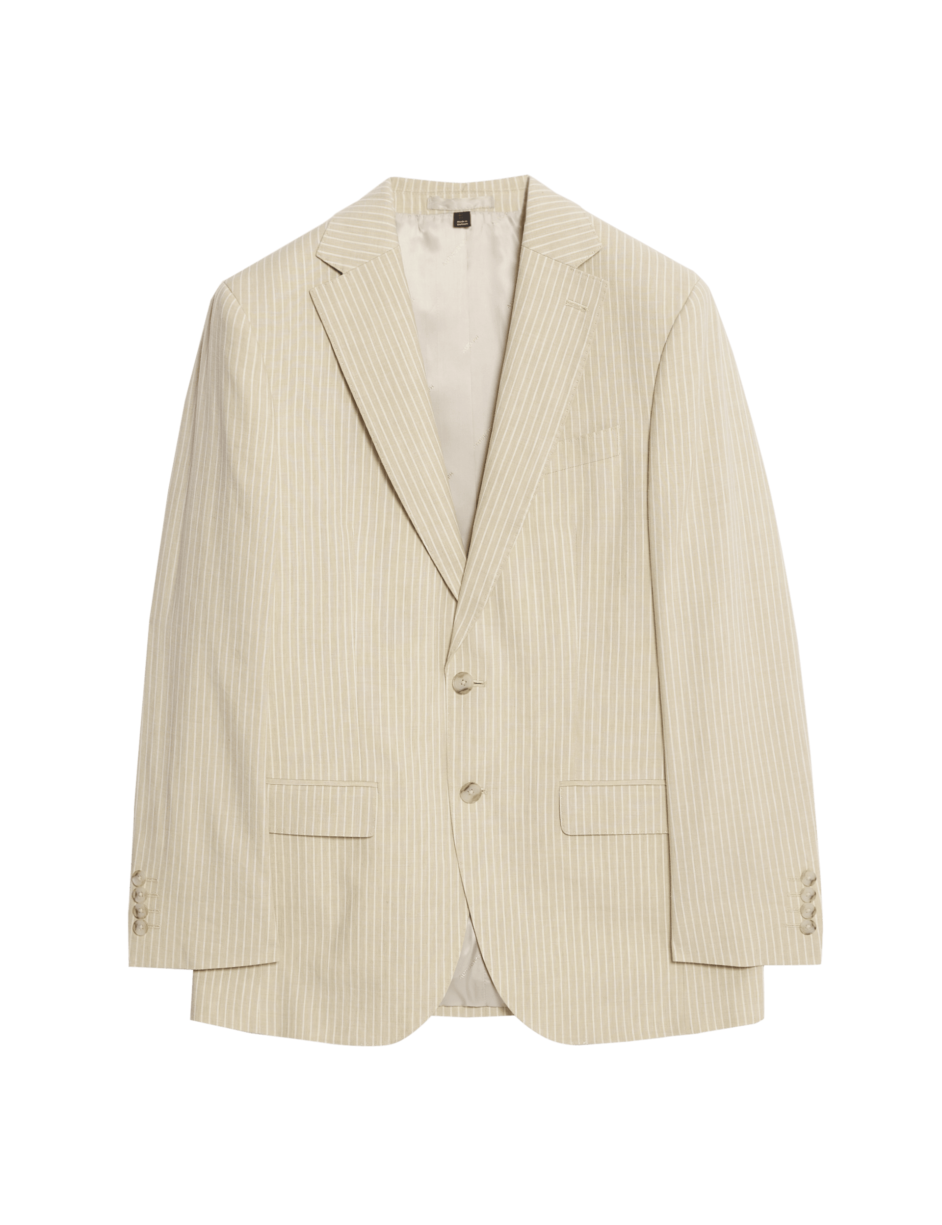 Tailored Fit Linen Rich Jacket thumbnail 4