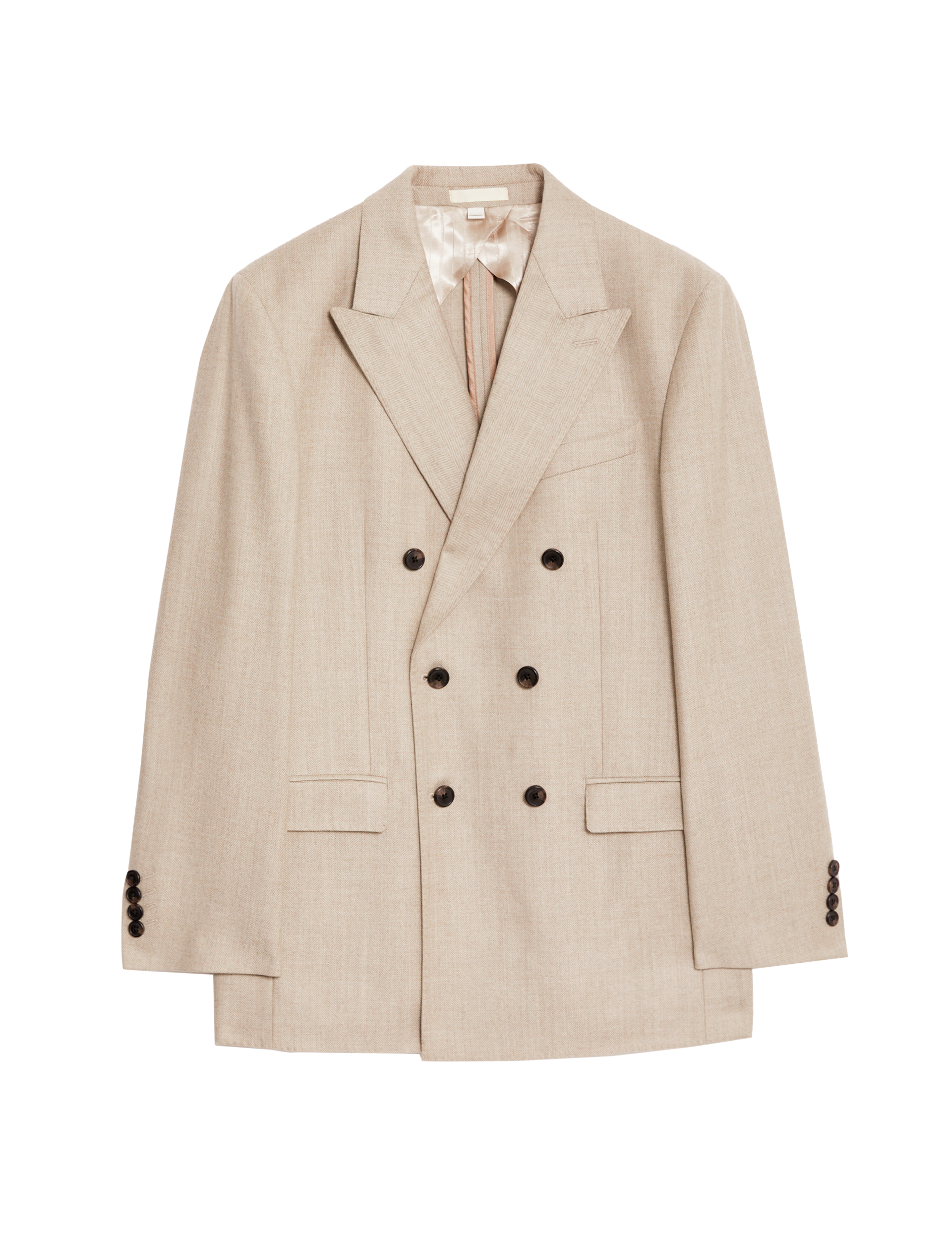 Tailored Fit Pure Wool Herringbone Jacket thumbnail 2