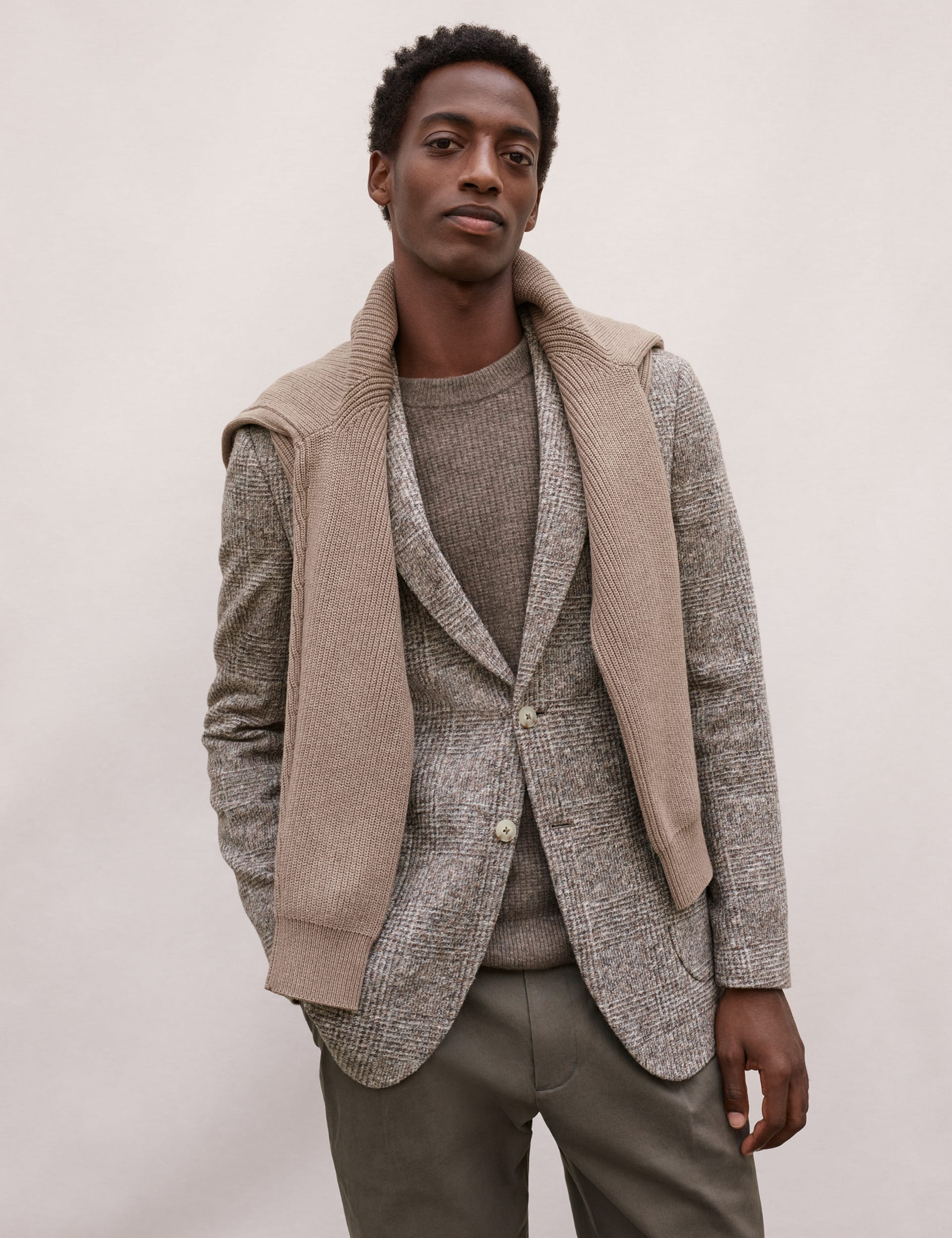 Men's wool blend blazers online