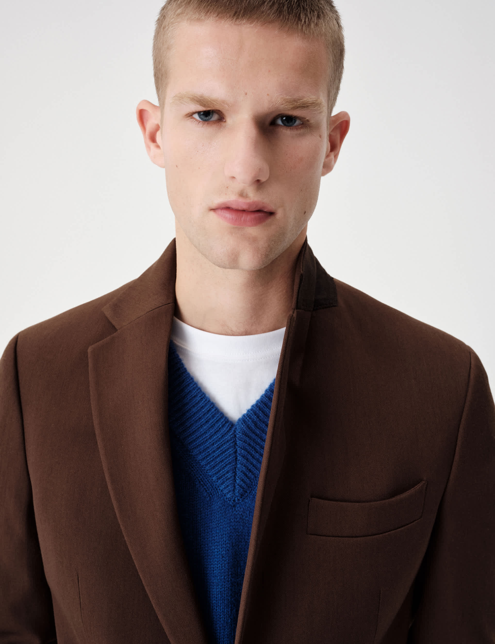 Twill Textured Stretch Suit Jacket thumbnail 6