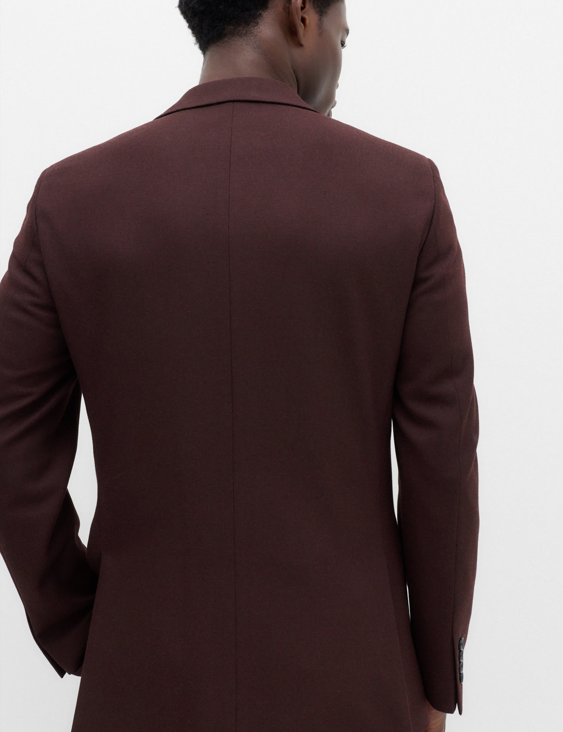 Slim Fit Twill Suit Jacket thumbnail 5