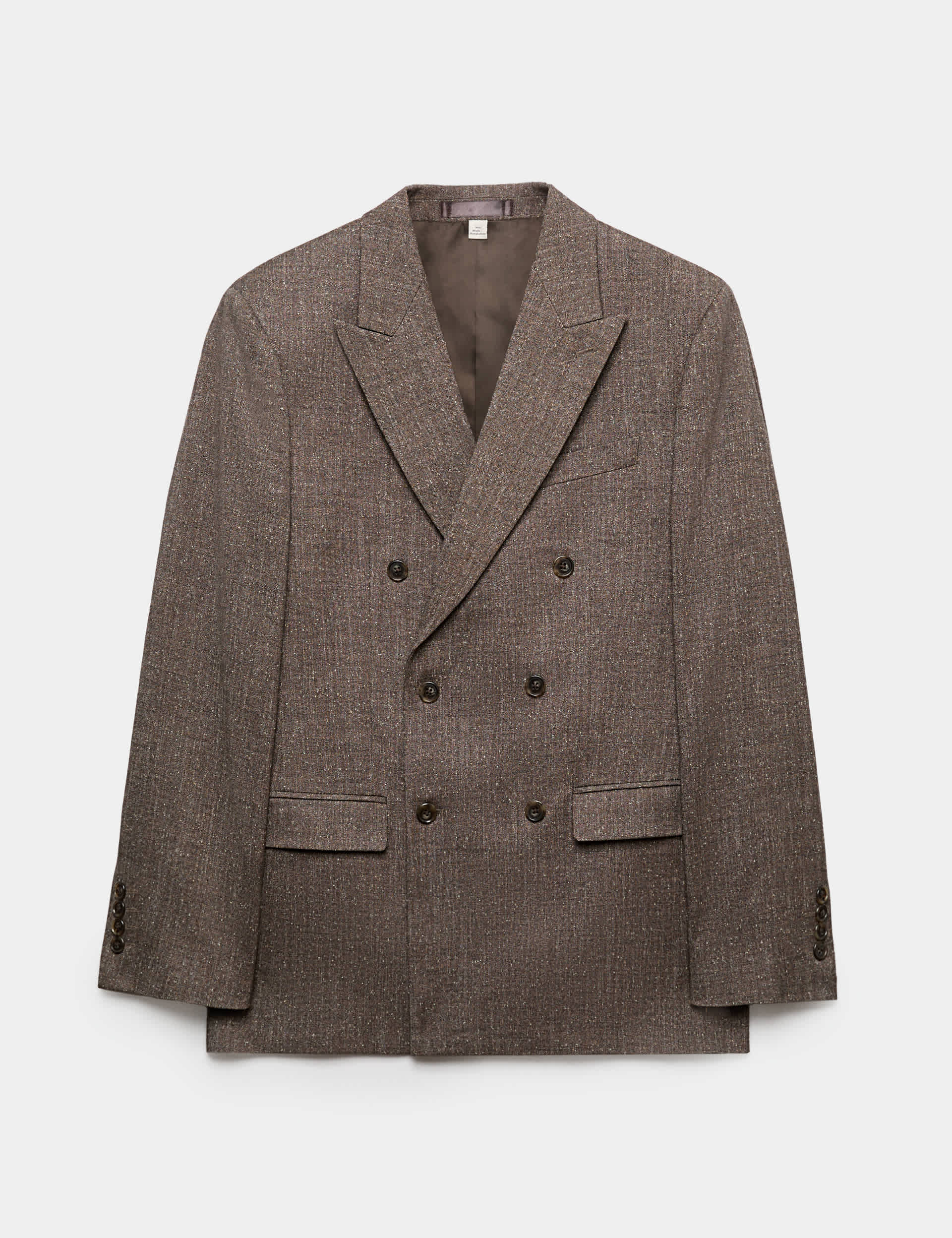 Tailored Fit Textured Stretch Suit Jacket thumbnail 2