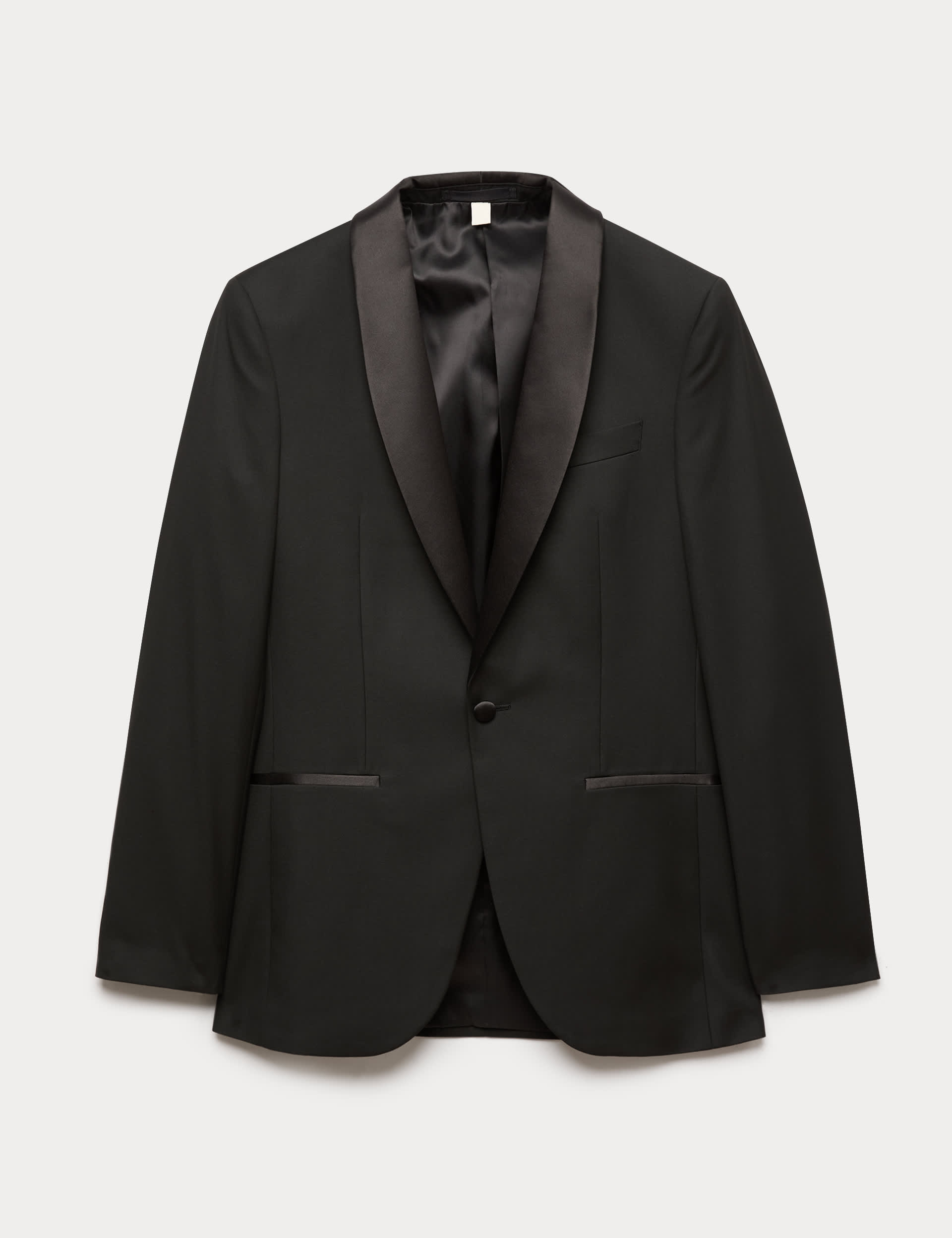 Slim Fit Shawl Collar Stretch Tuxedo Jacket thumbnail 5