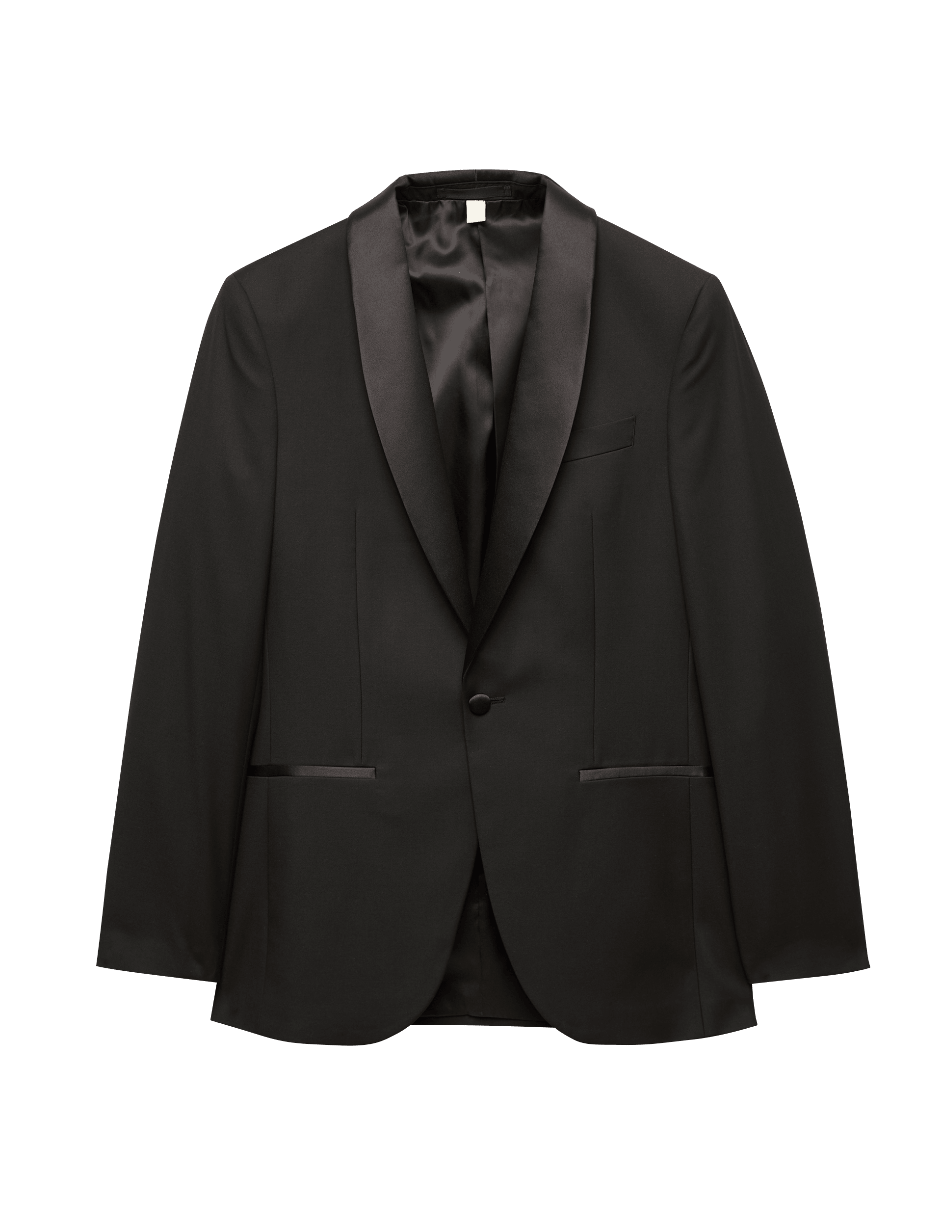 Slim Fit Shawl Collar Stretch Tuxedo Jacket thumbnail 3