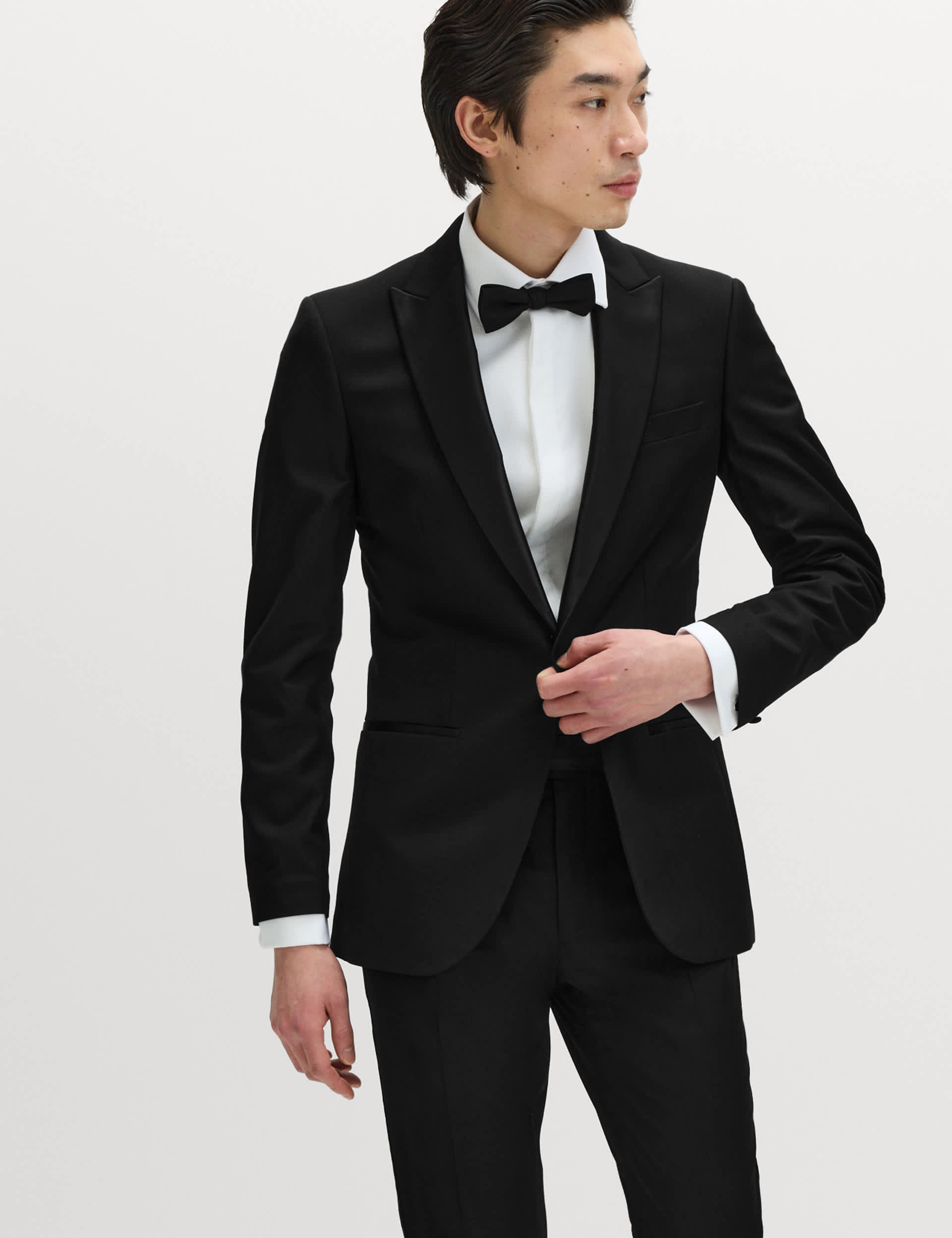 Skinny Fit Stretch Tuxedo Jacket primary image