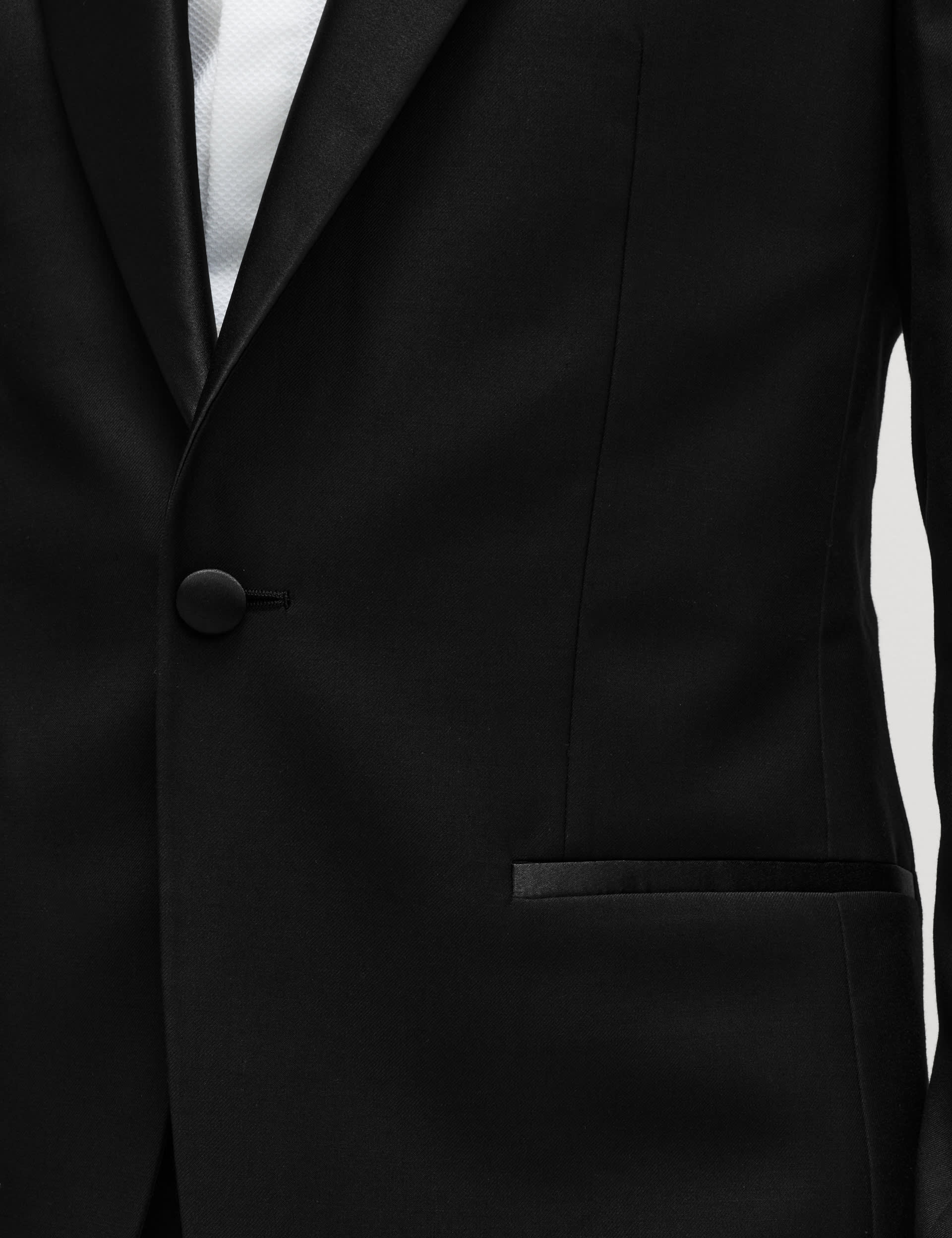 Skinny Fit Stretch Tuxedo Jacket thumbnail 6