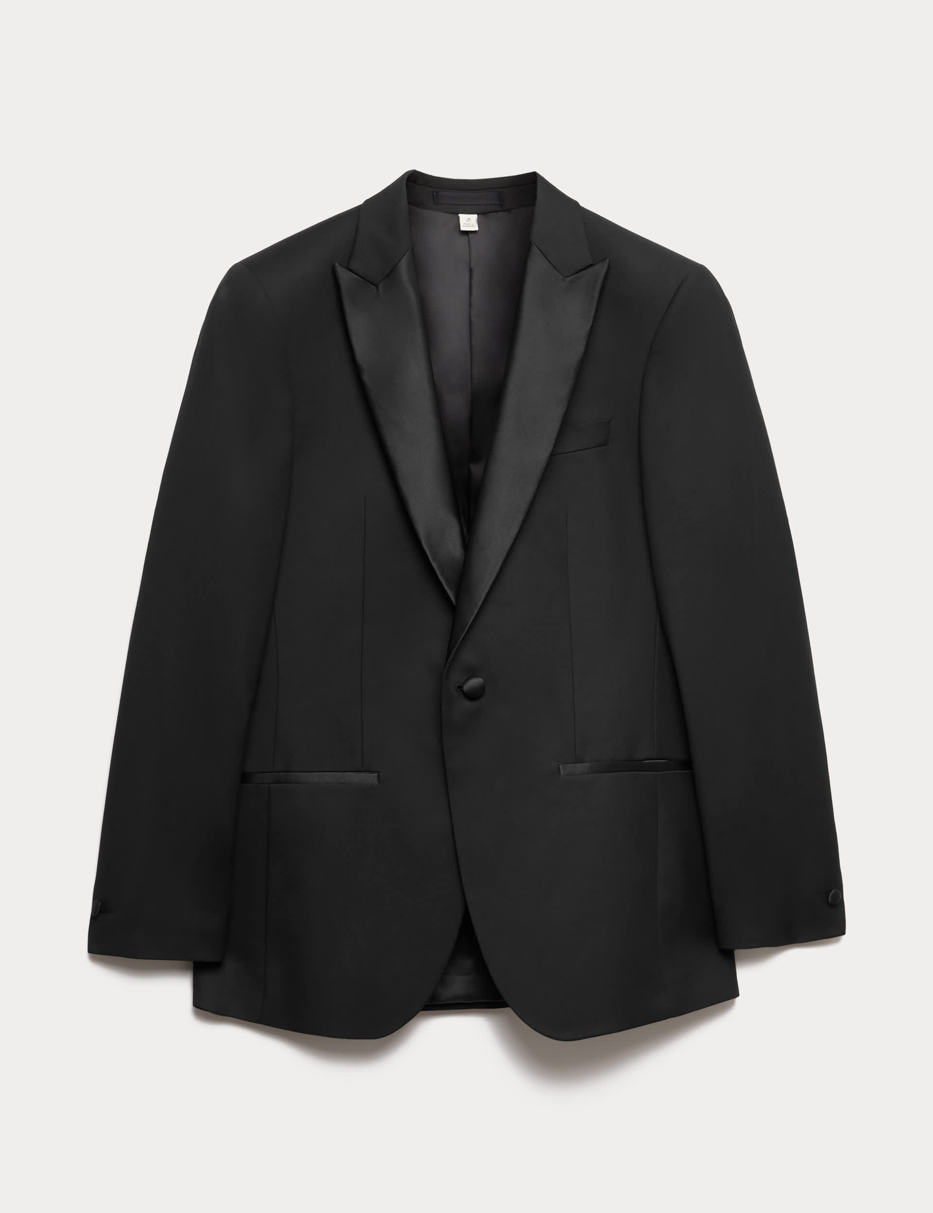 Skinny Fit Stretch Tuxedo Jacket thumbnail 8