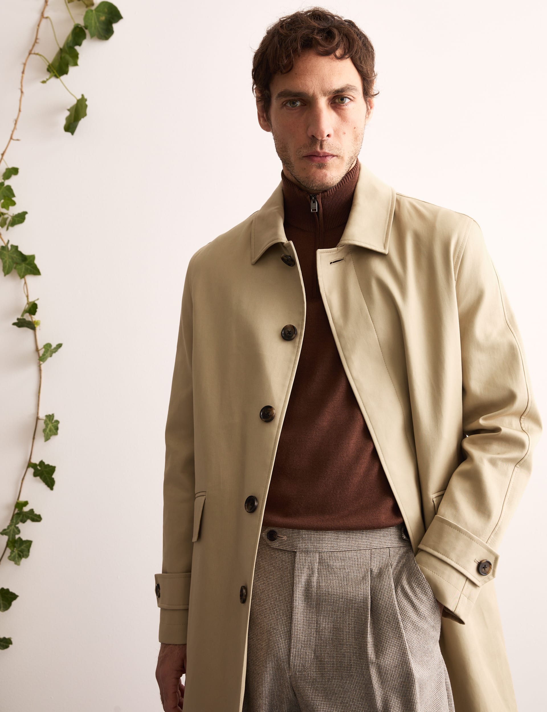 Marks and spencer mens raincoats online