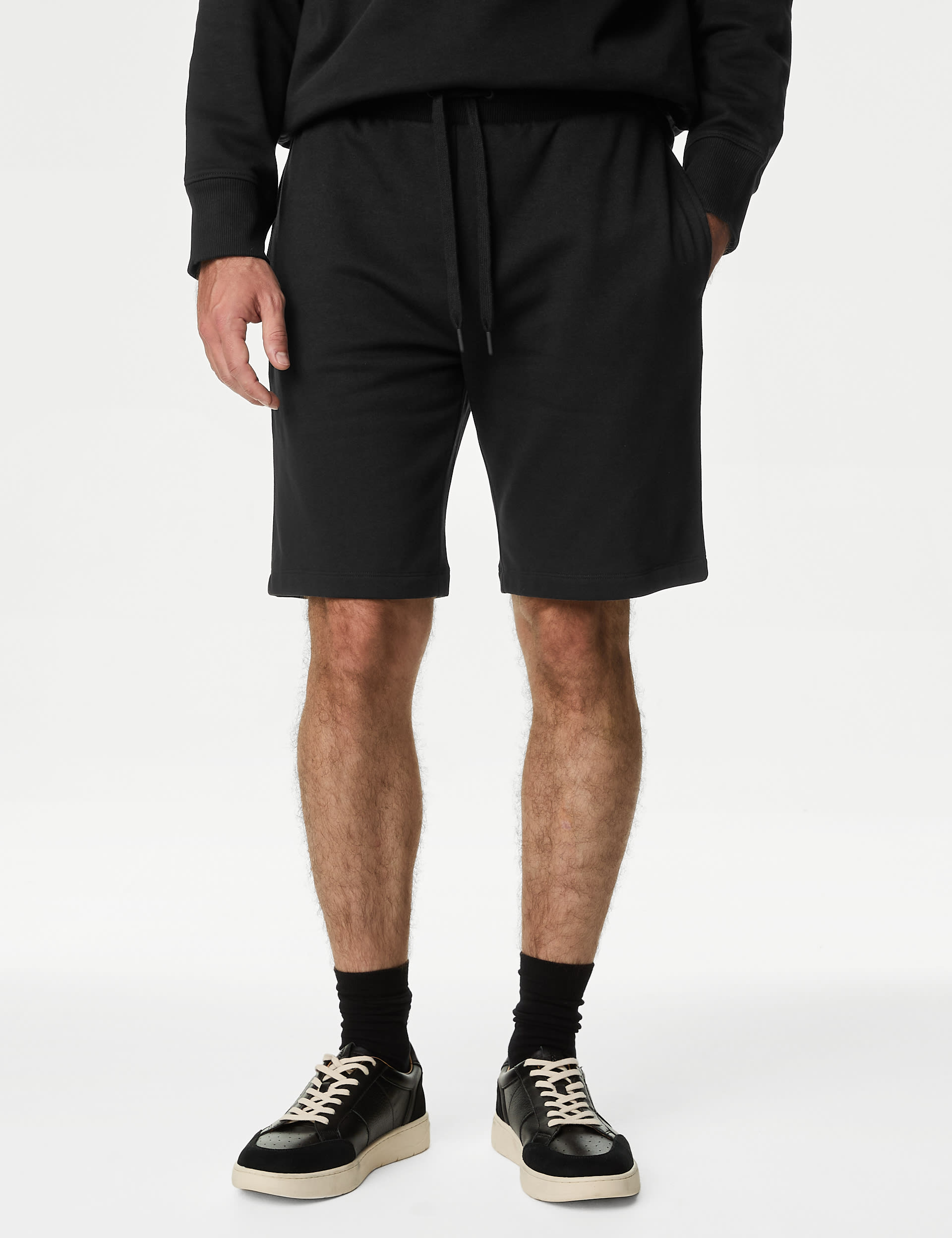 Cotton jersey shorts store