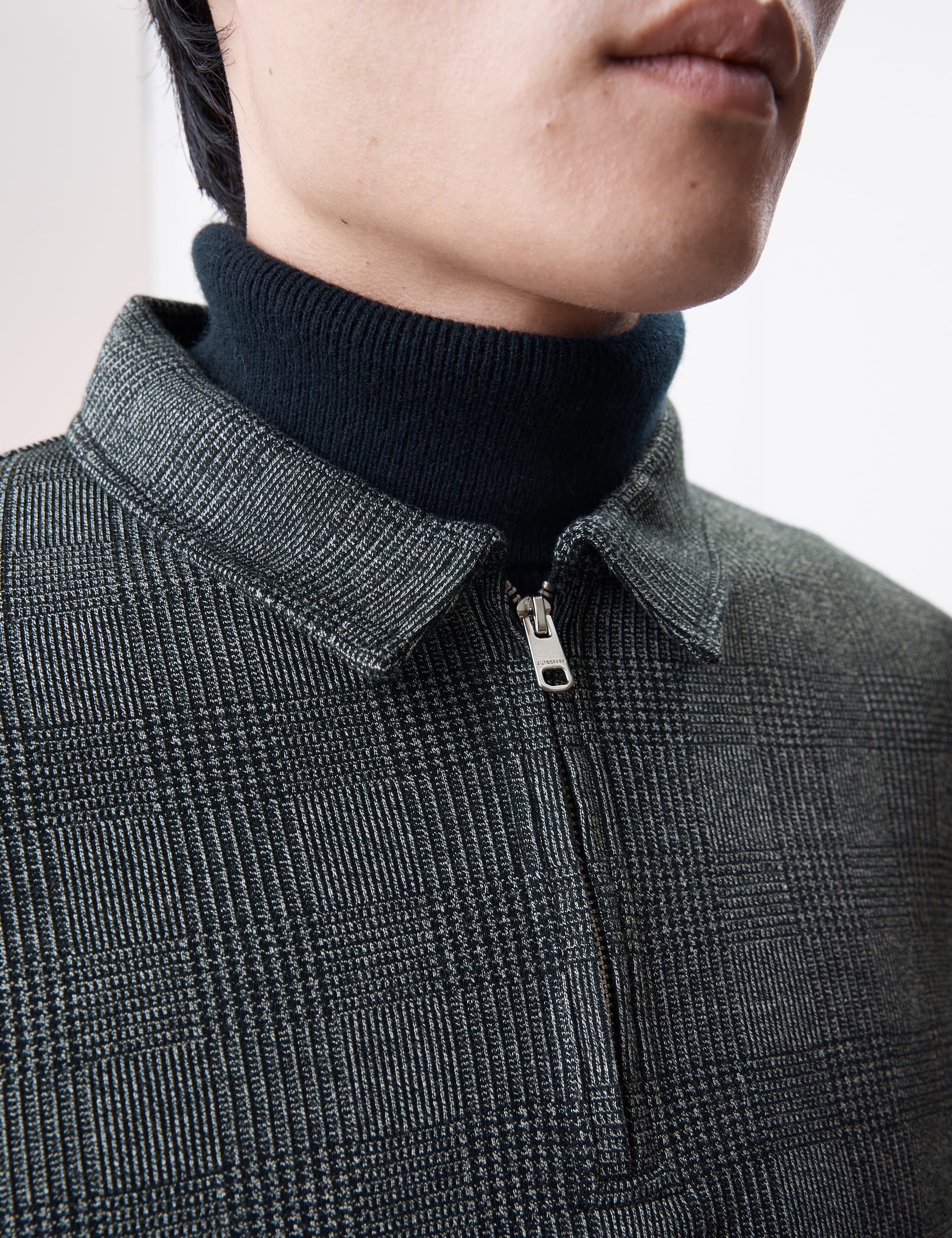 Pure-Cotton-Long-Sleeve-Half-Zip-Polo-Shirt