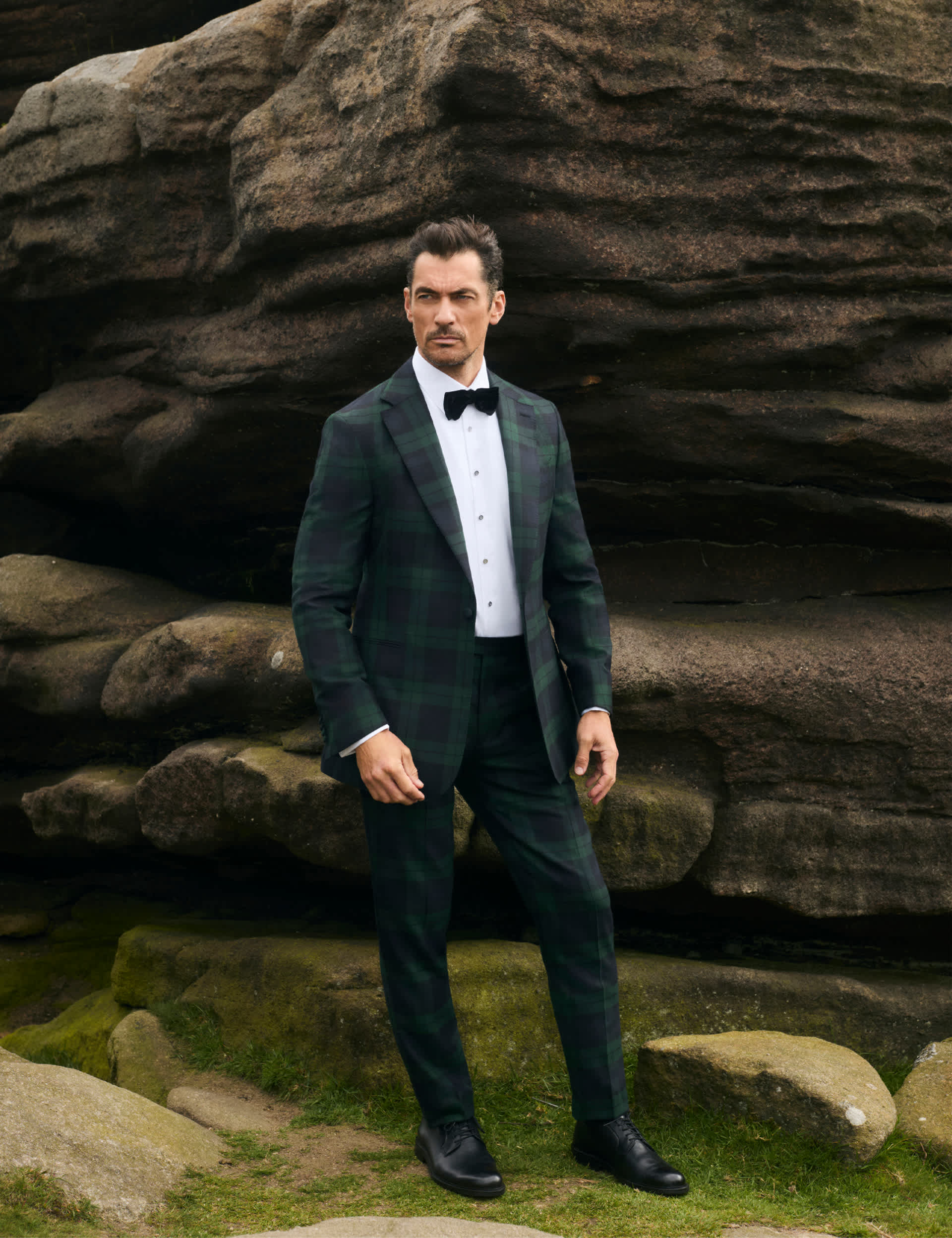 Tailored Fit Pure Wool Watch Check Jacket primary image