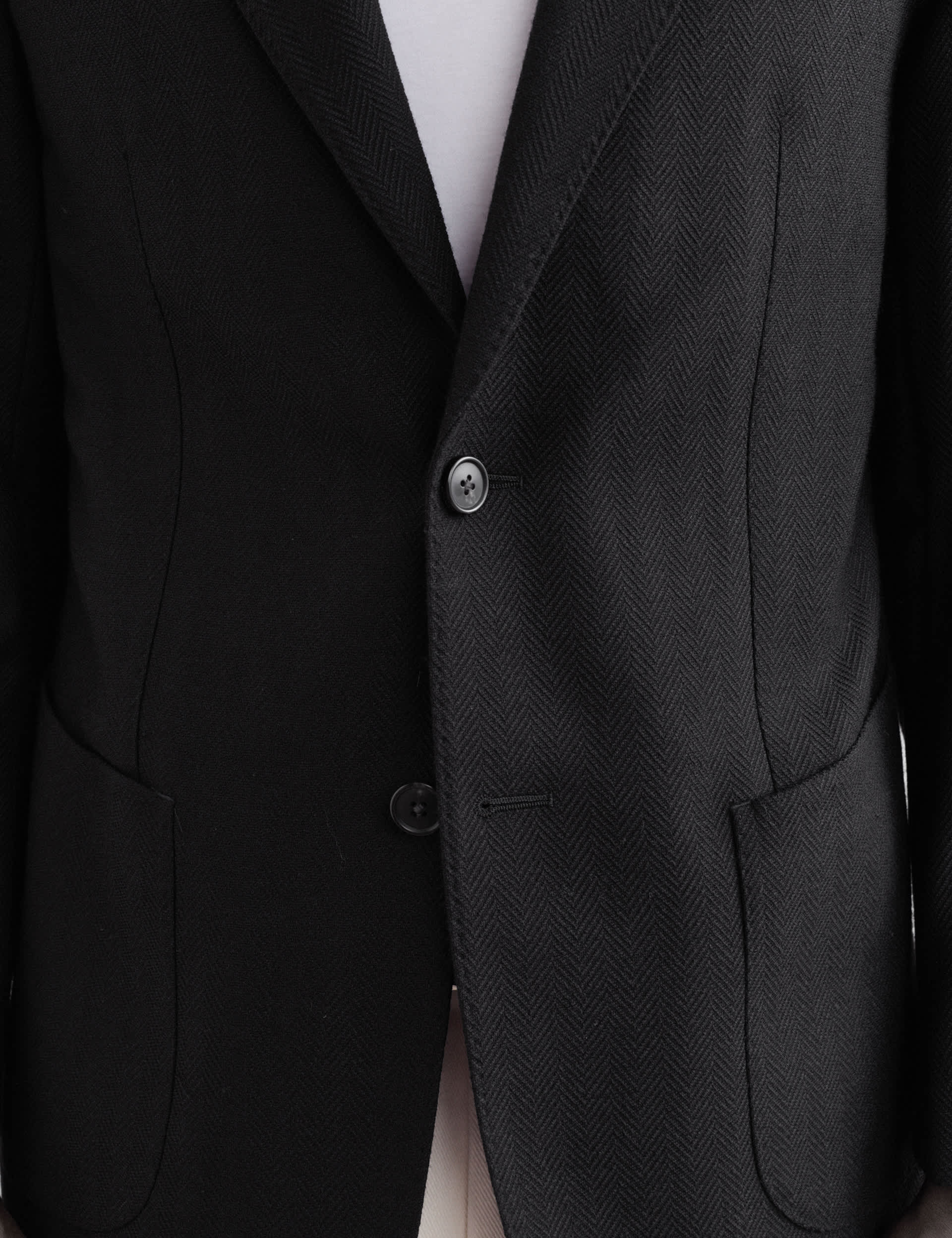 Tailored Fit Wool Herringbone Blazer thumbnail 5
