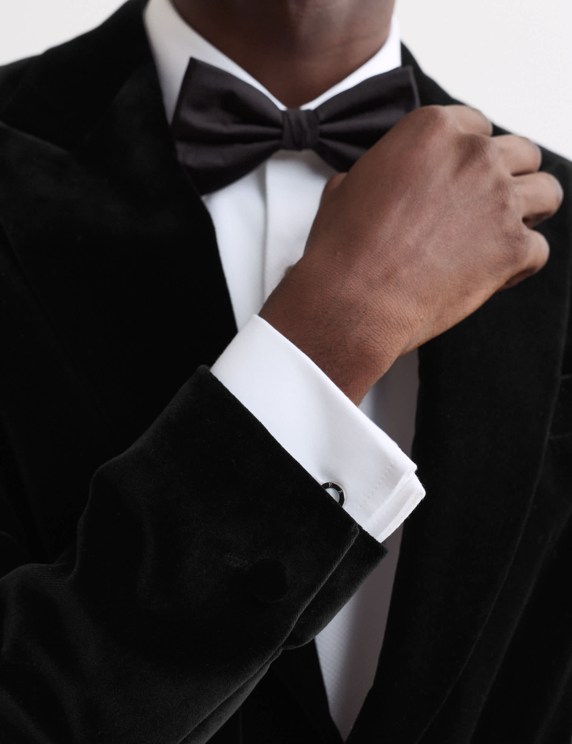 Pure Cotton Velvet Blazer thumbnail 4