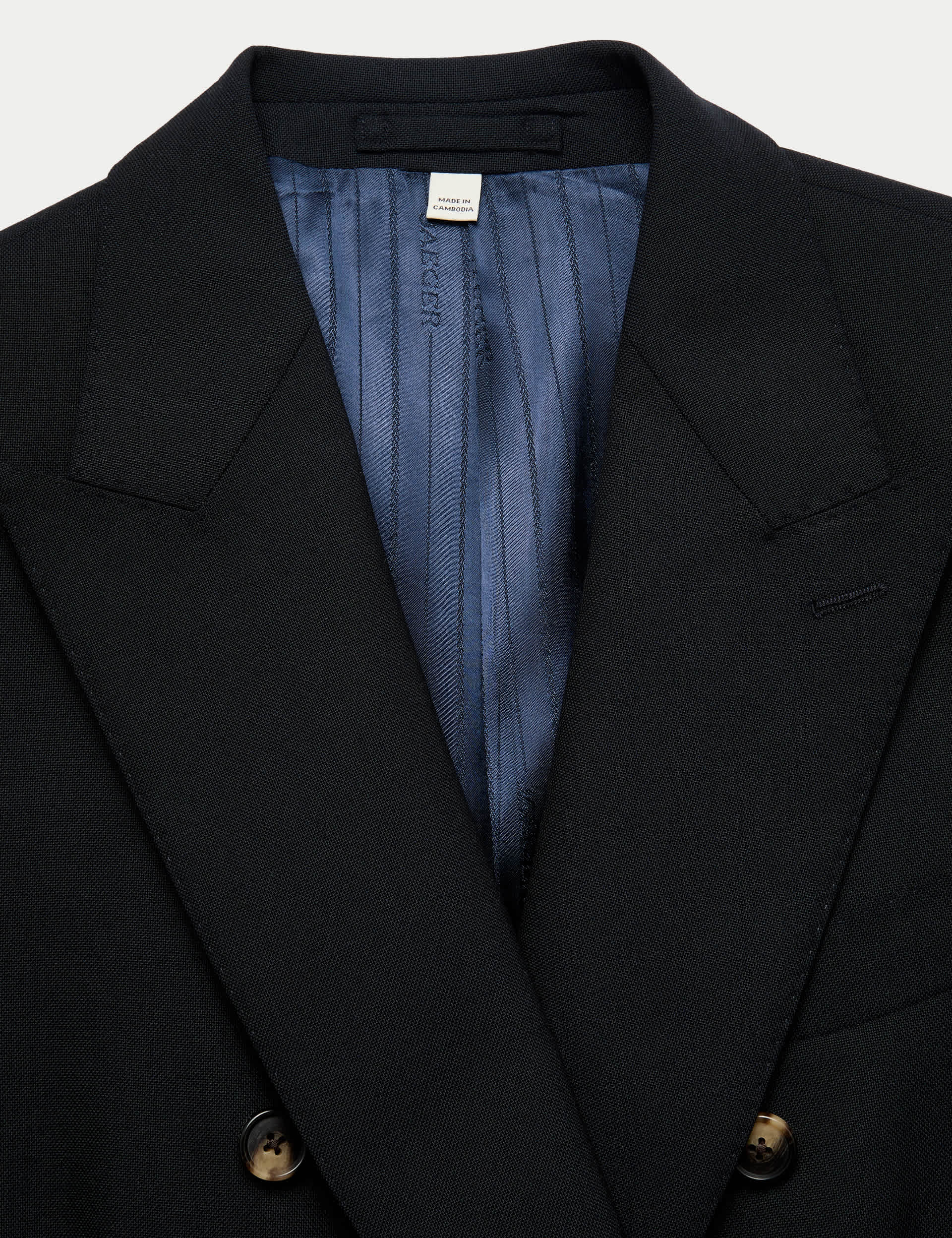 Tailored Fit Italian Pure Wool Blazer thumbnail 7