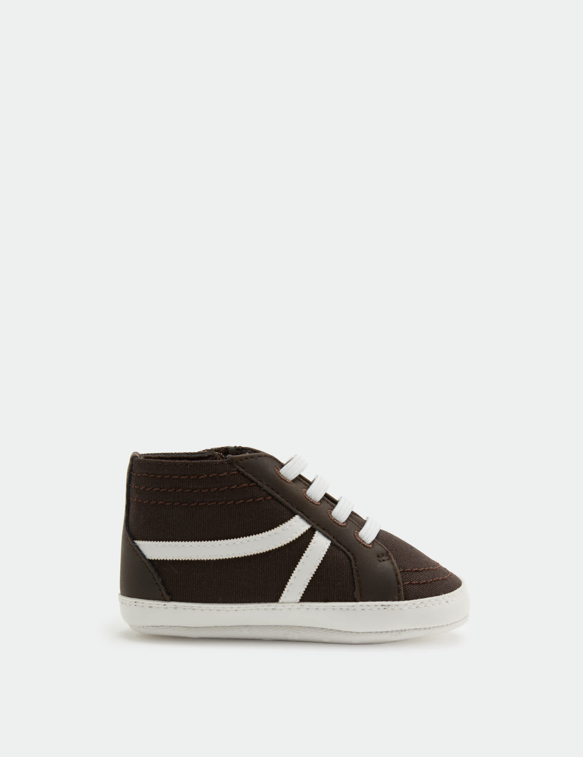 Baby Canvas Riptape Pram Trainers (0-18 Mths)