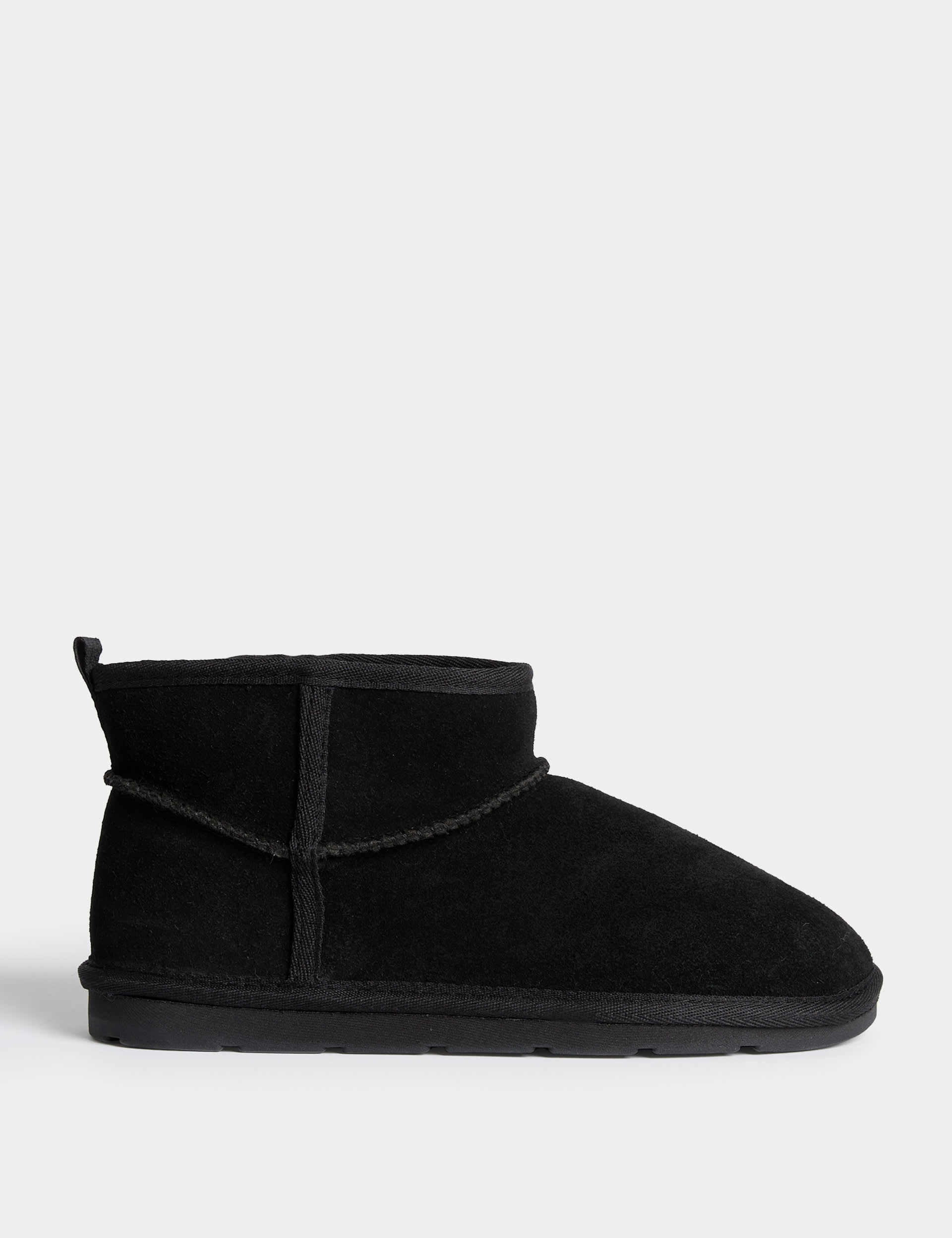 Kids' Suede Ankle Boots (4 Small - 6 Large)