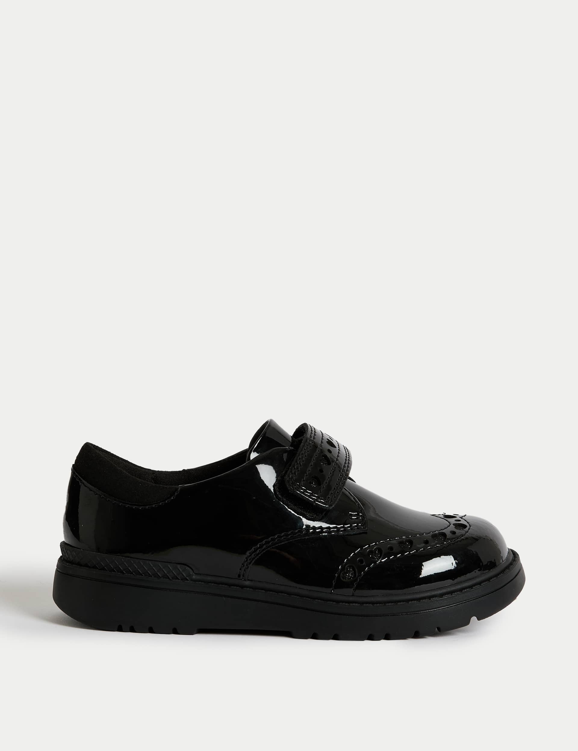 Kids Patent Leather School Shoes 8 Small 2 Large M S Collection M S