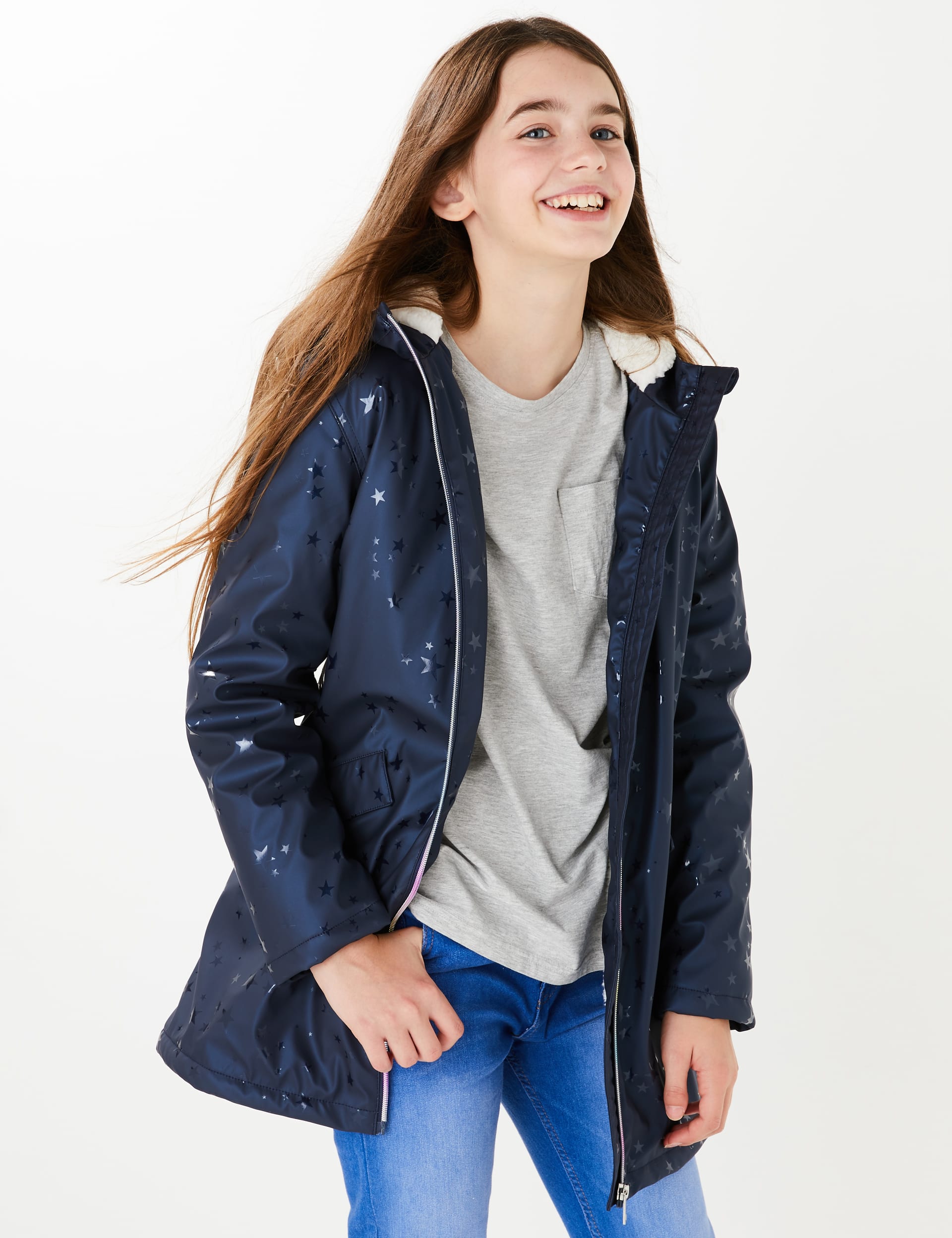 Marks and spencer children's raincoat on sale