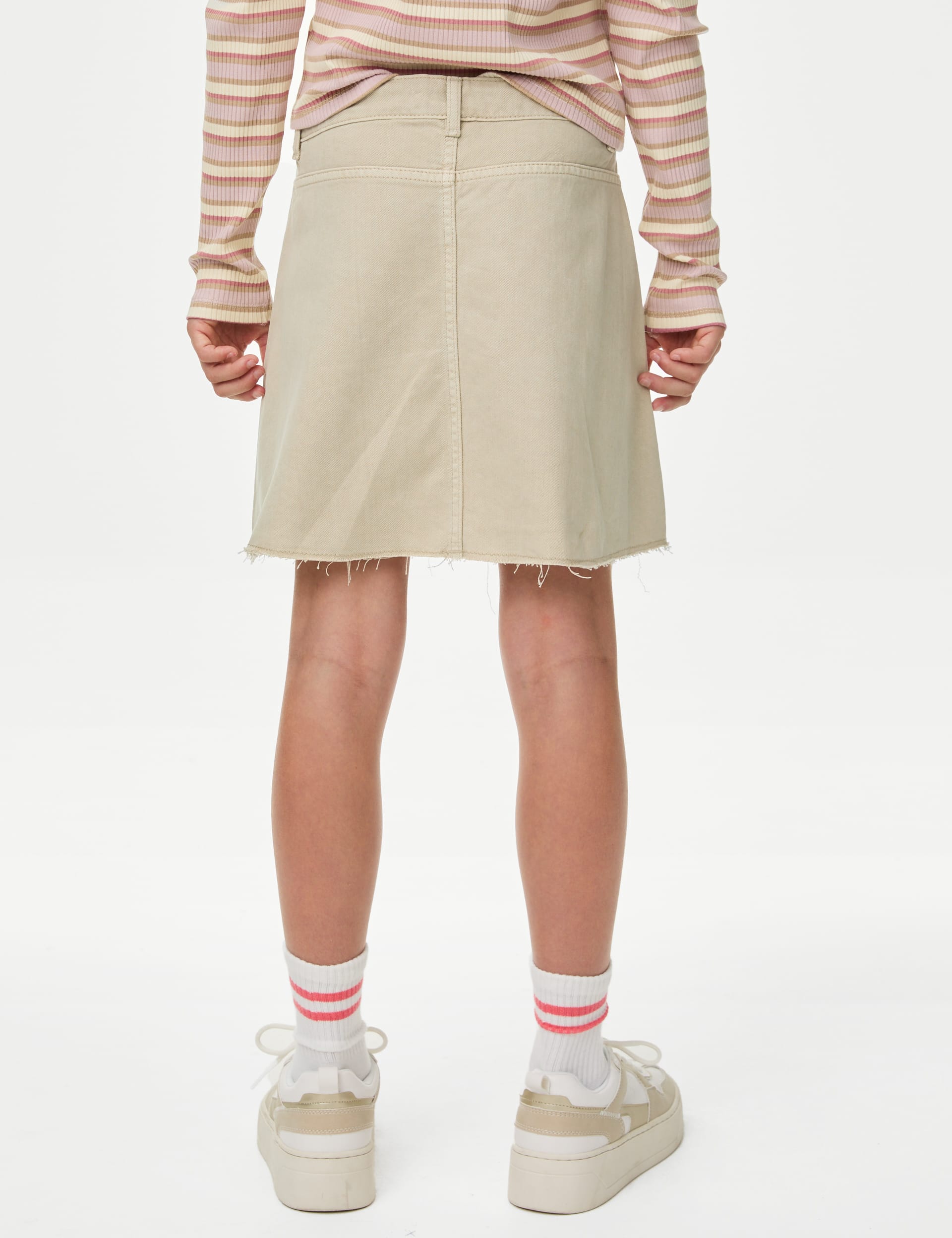 Denim Pleated Skirt 6 16 Yrs M S Collection M S IE