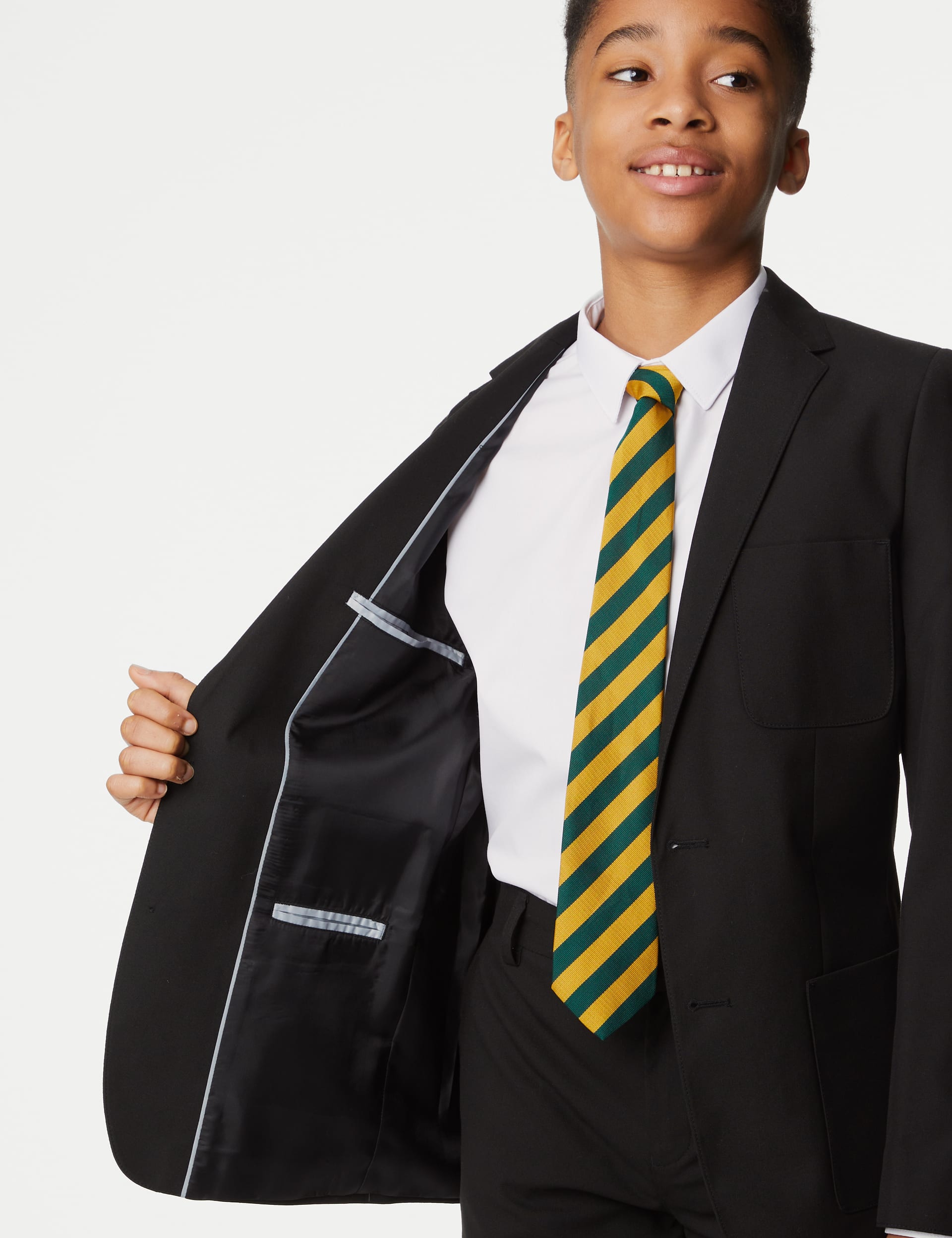 Senior Boys Slim Fit School Blazer 9 18 Yrs