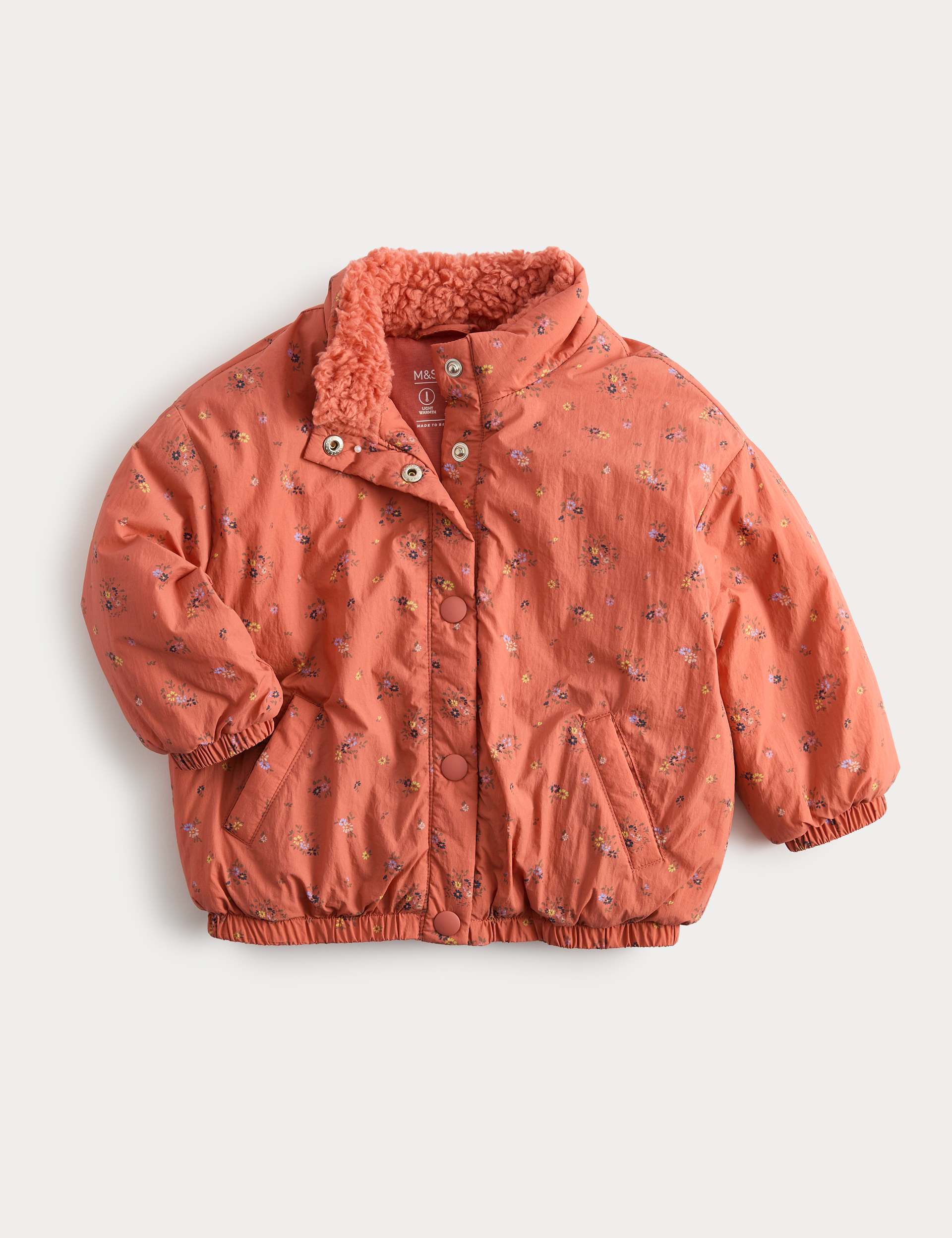 Lightweight Floral Padded Jacket (0-5 Yrs)