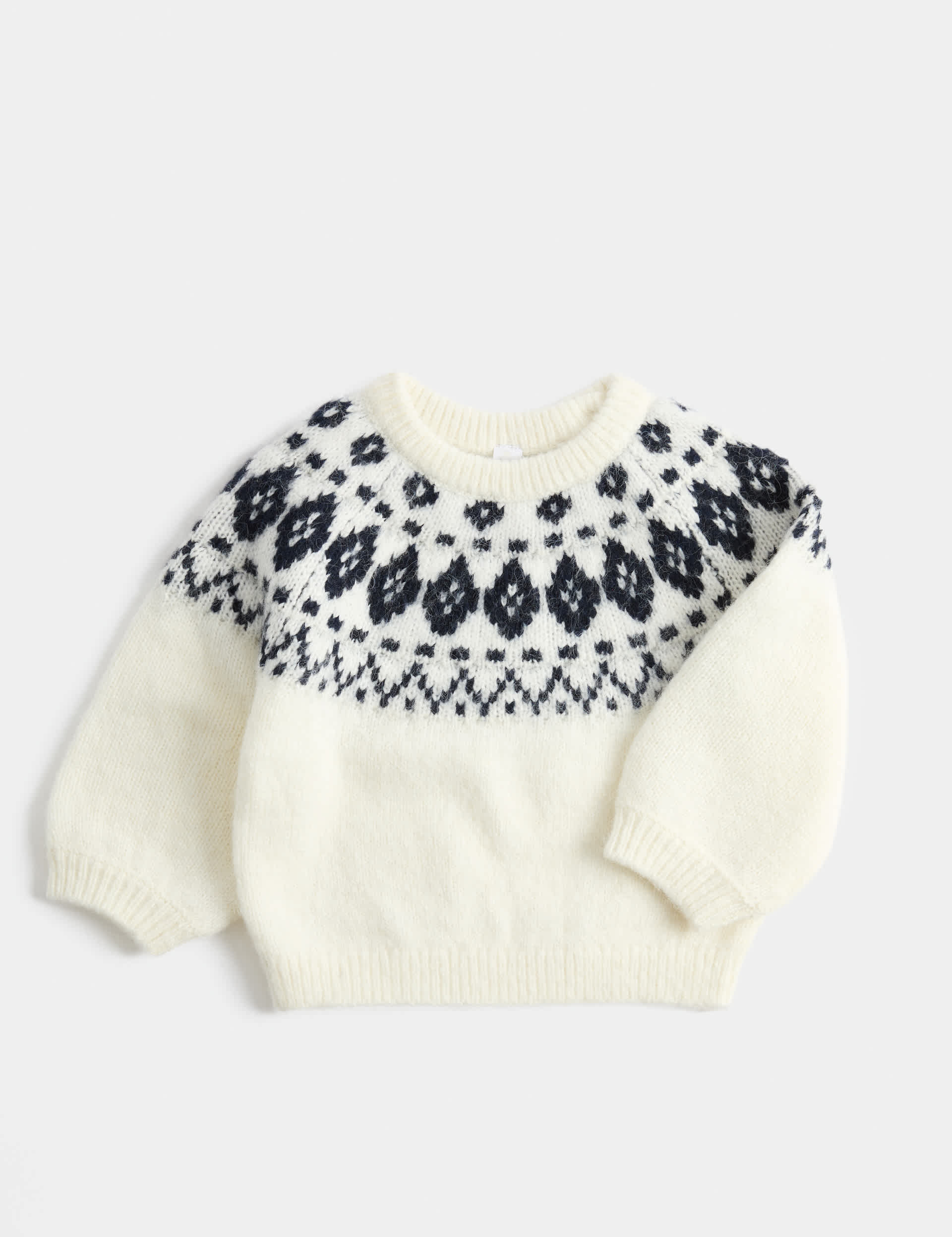 Fair Isle Knitted Jumper with Wool (0-5 Yrs)