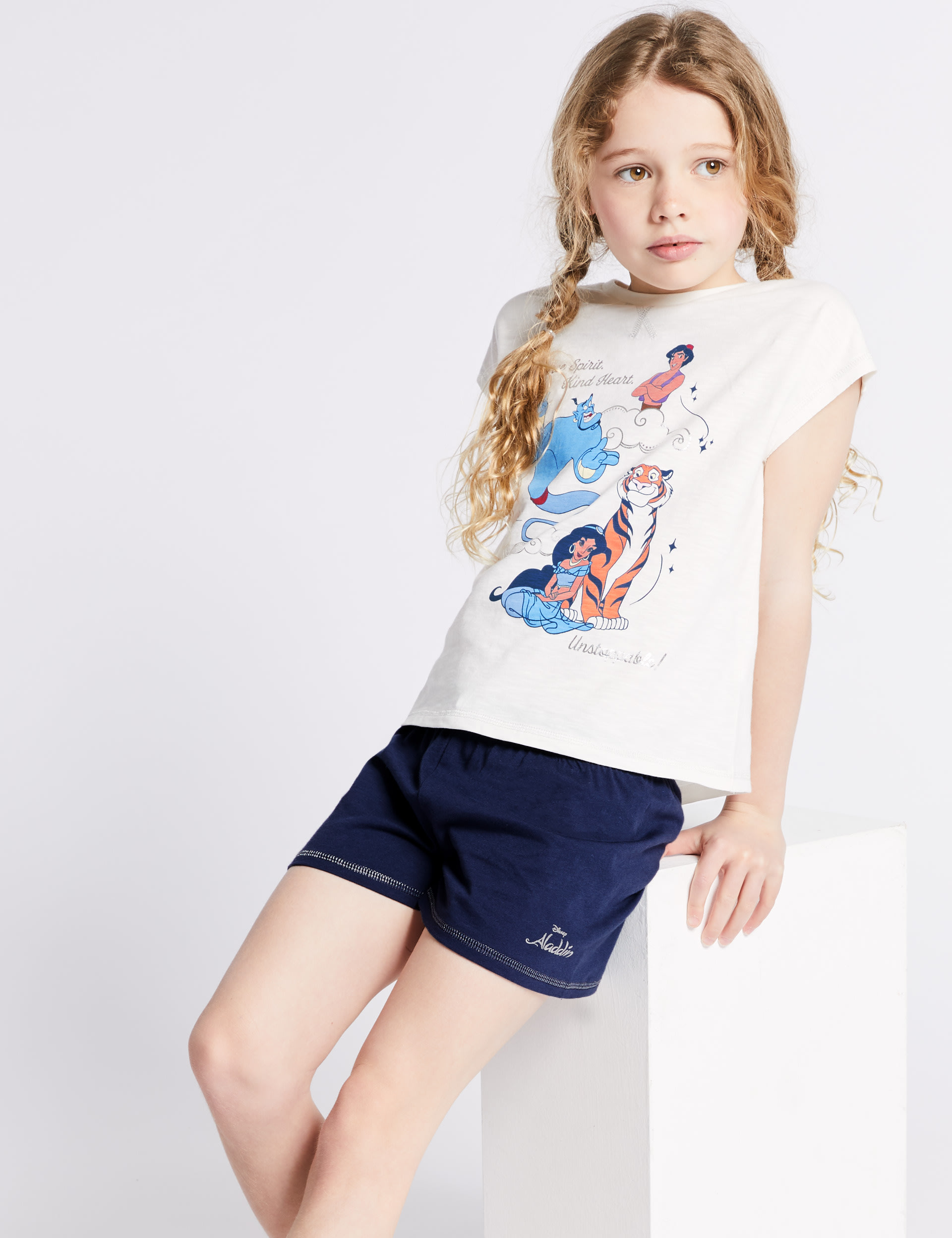 Disney Characters Aladdin Short Pyjamas 3 16 Years M S