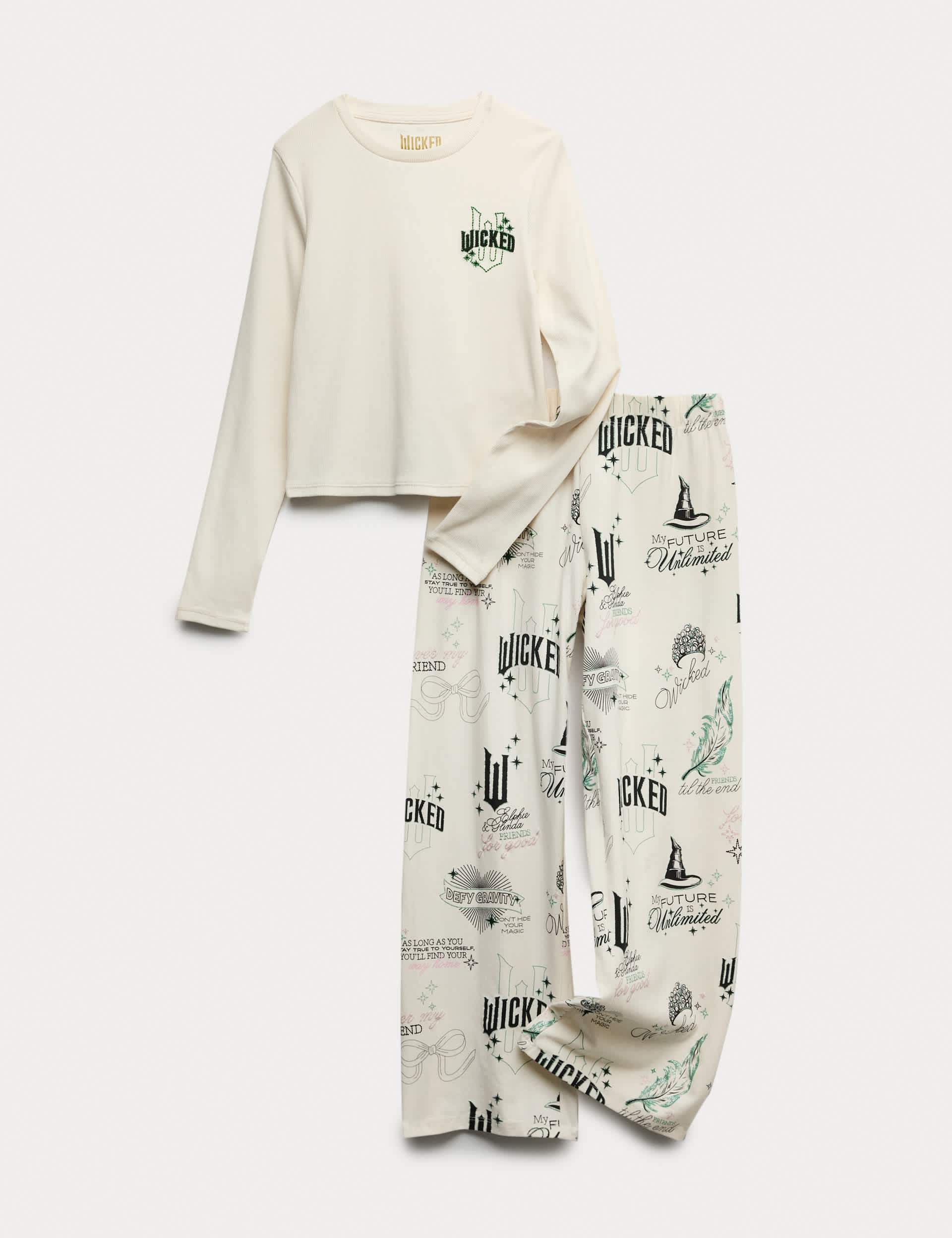 Ribbed Wicked Pyjamas (6-16 Yrs)