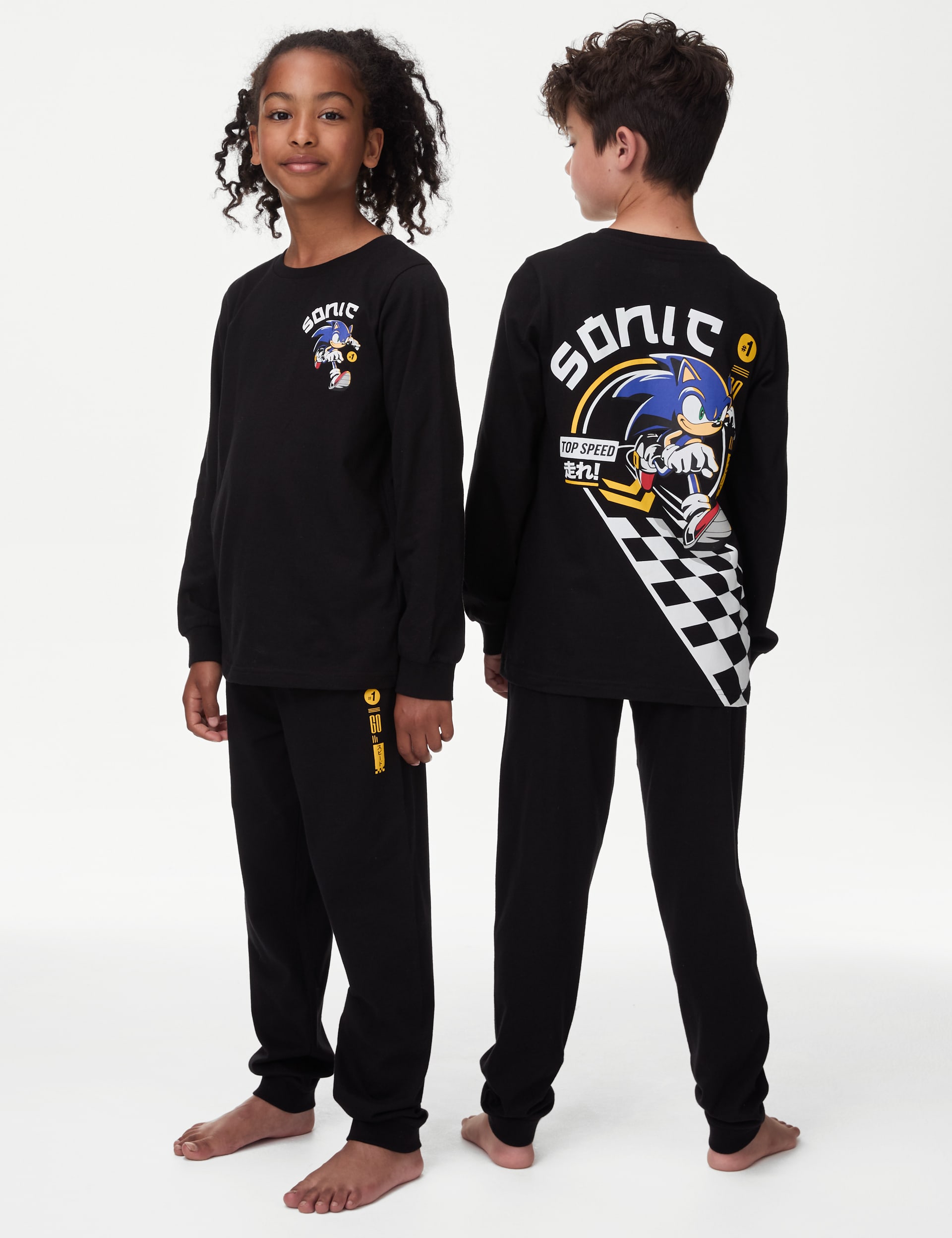 Sonic pjs for boys sale