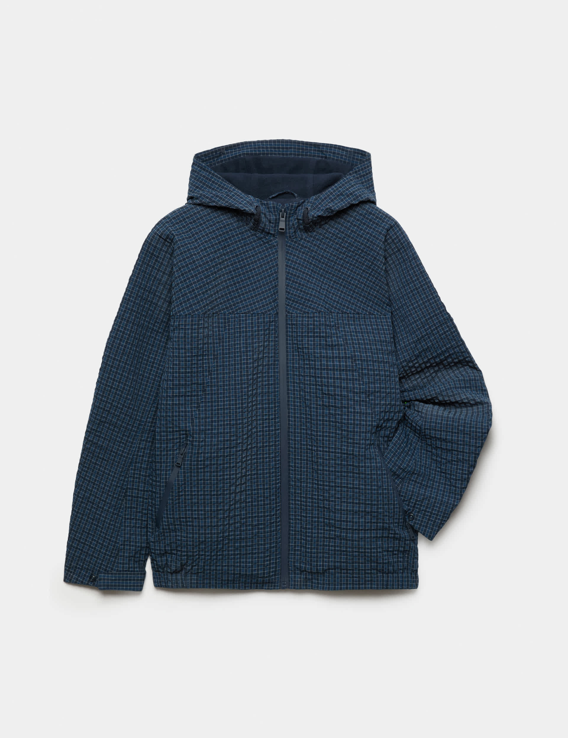 Stormwear™ Checked Hooded Jacket (6-16 Yrs)