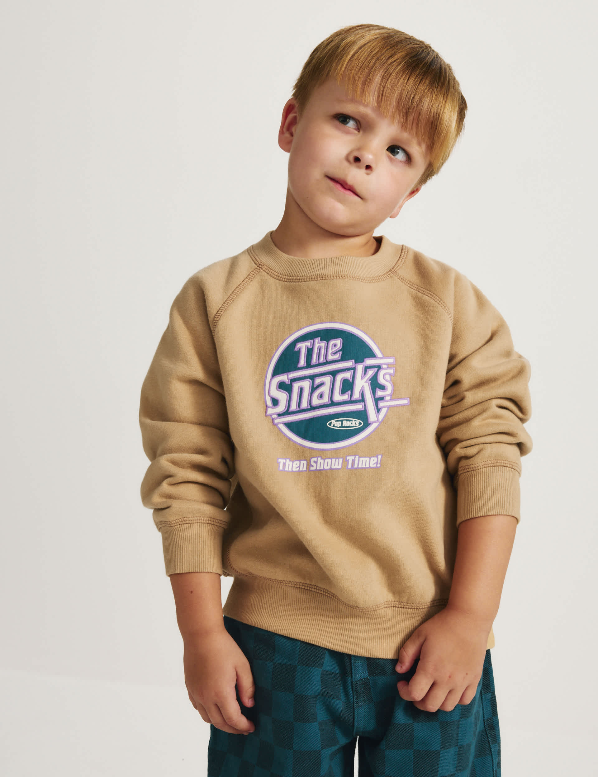Cotton Rich Graphic Sweatshirt (2-8 Yrs)