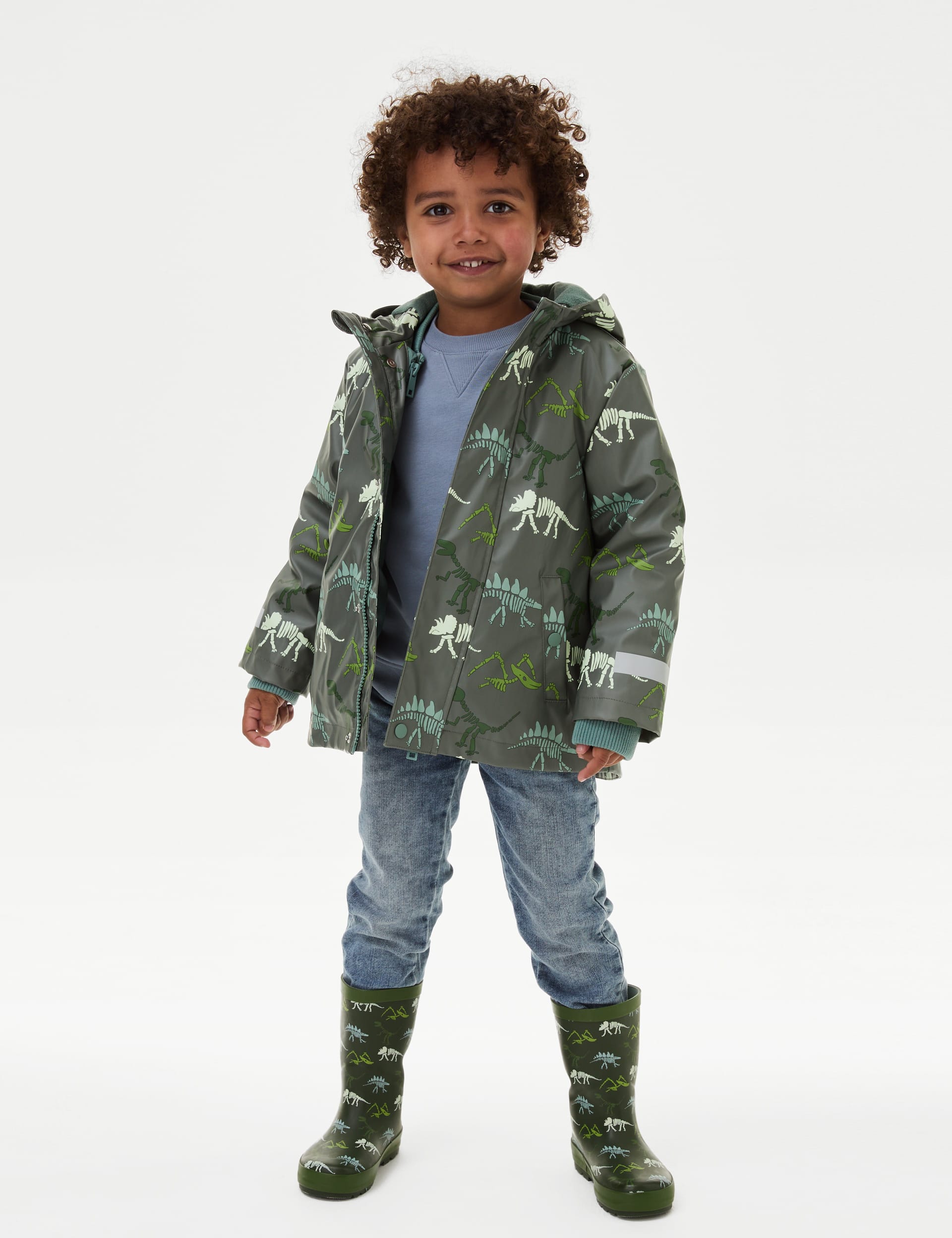 Dinosaur kids coat on sale