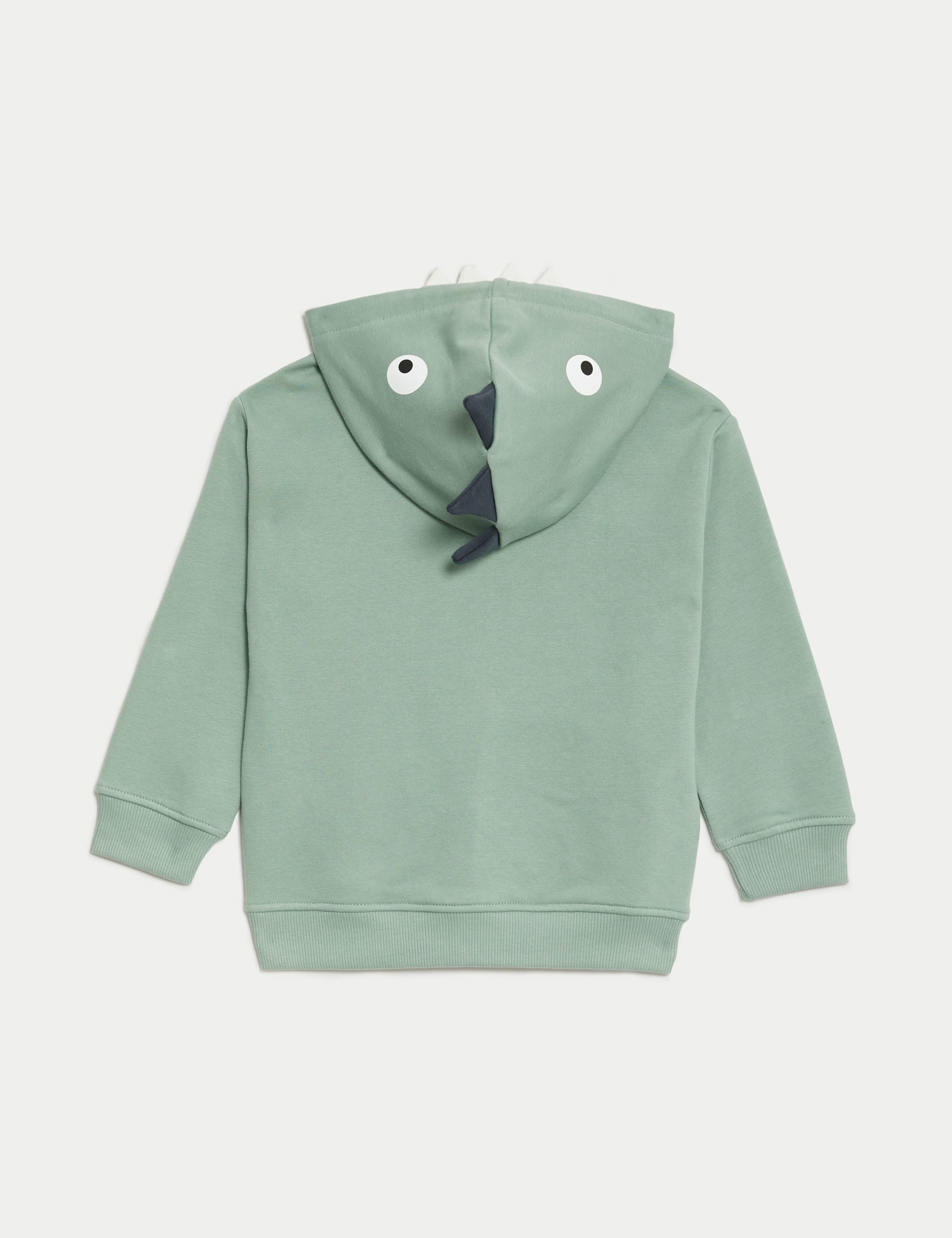 Cotton Rich Monster Hoodie 2 8 Yrs M S Collection M S
