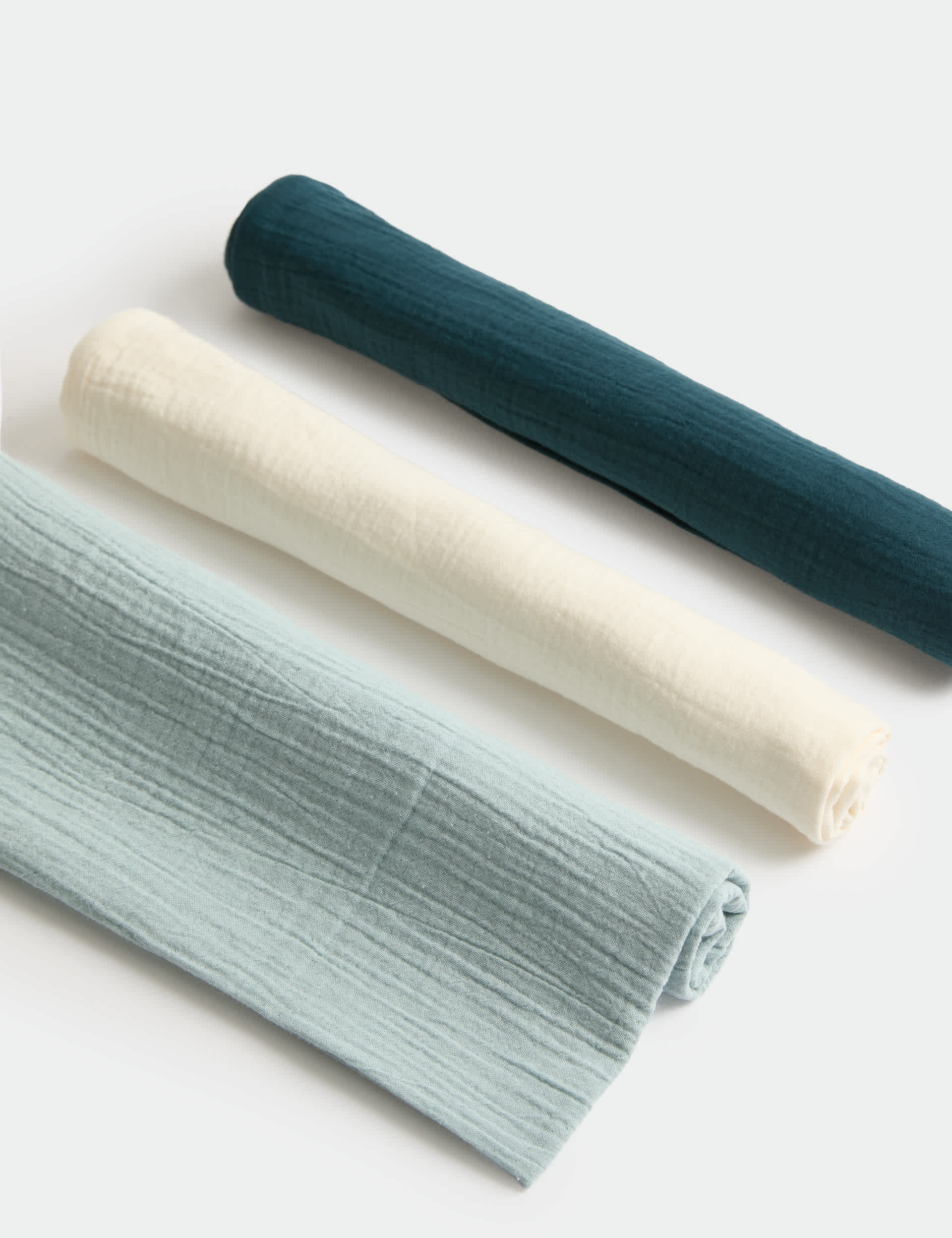 3 Pack Pure Cotton Muslins