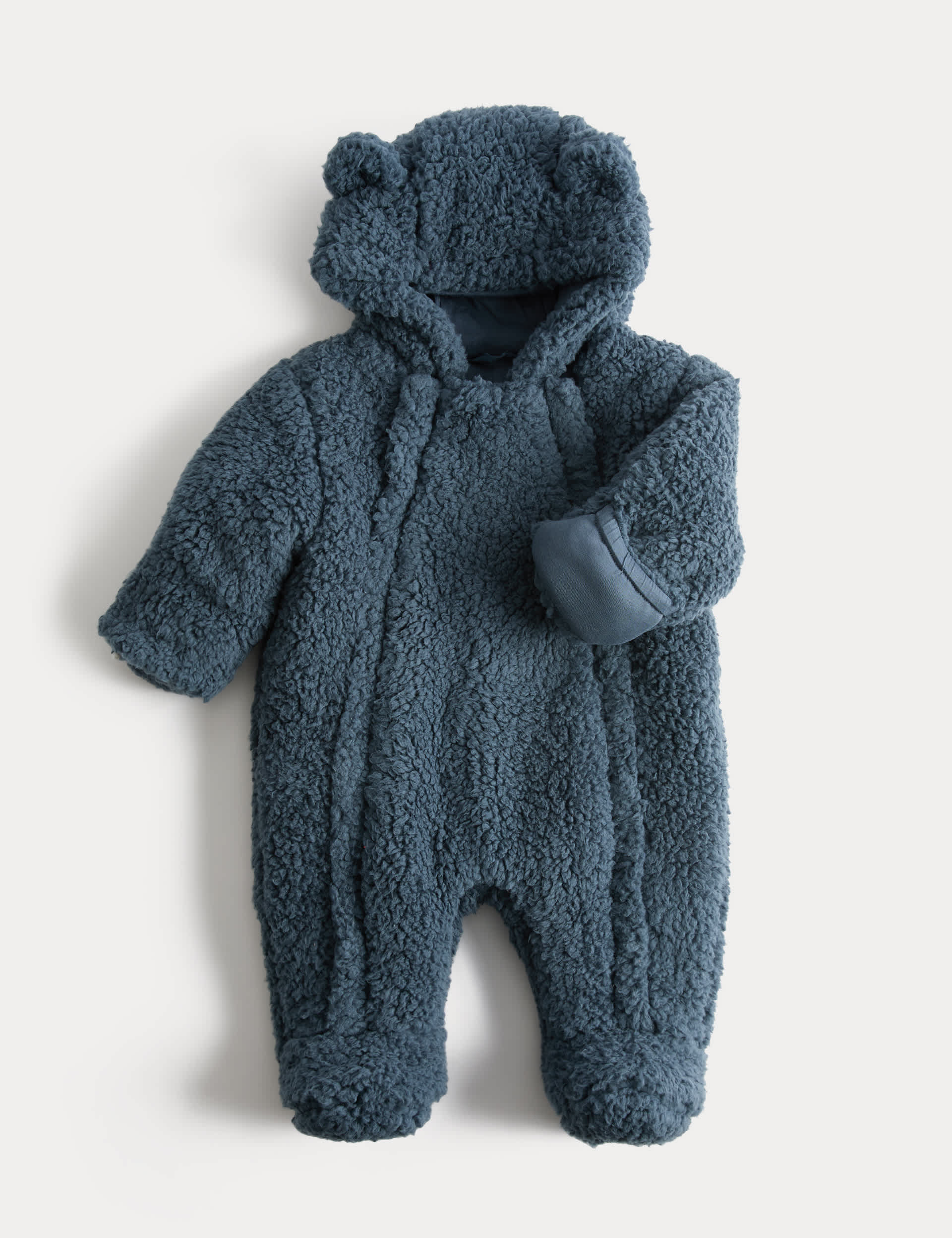 Borg Double Zip Pramsuit (0-12 Mths)