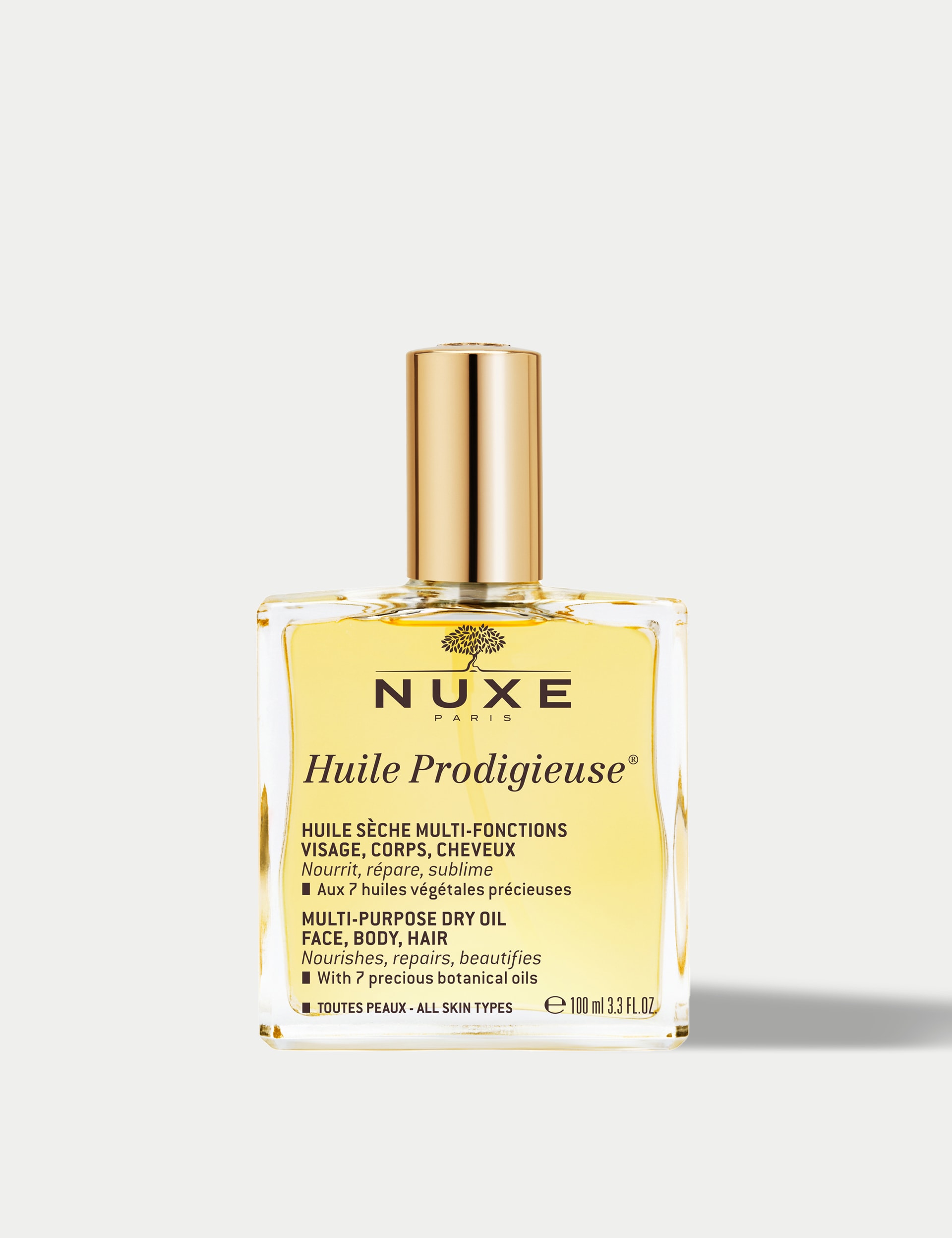 Multipurpose Dry Oil with Botanical Oils for Skin, Hair, and Body 100ml