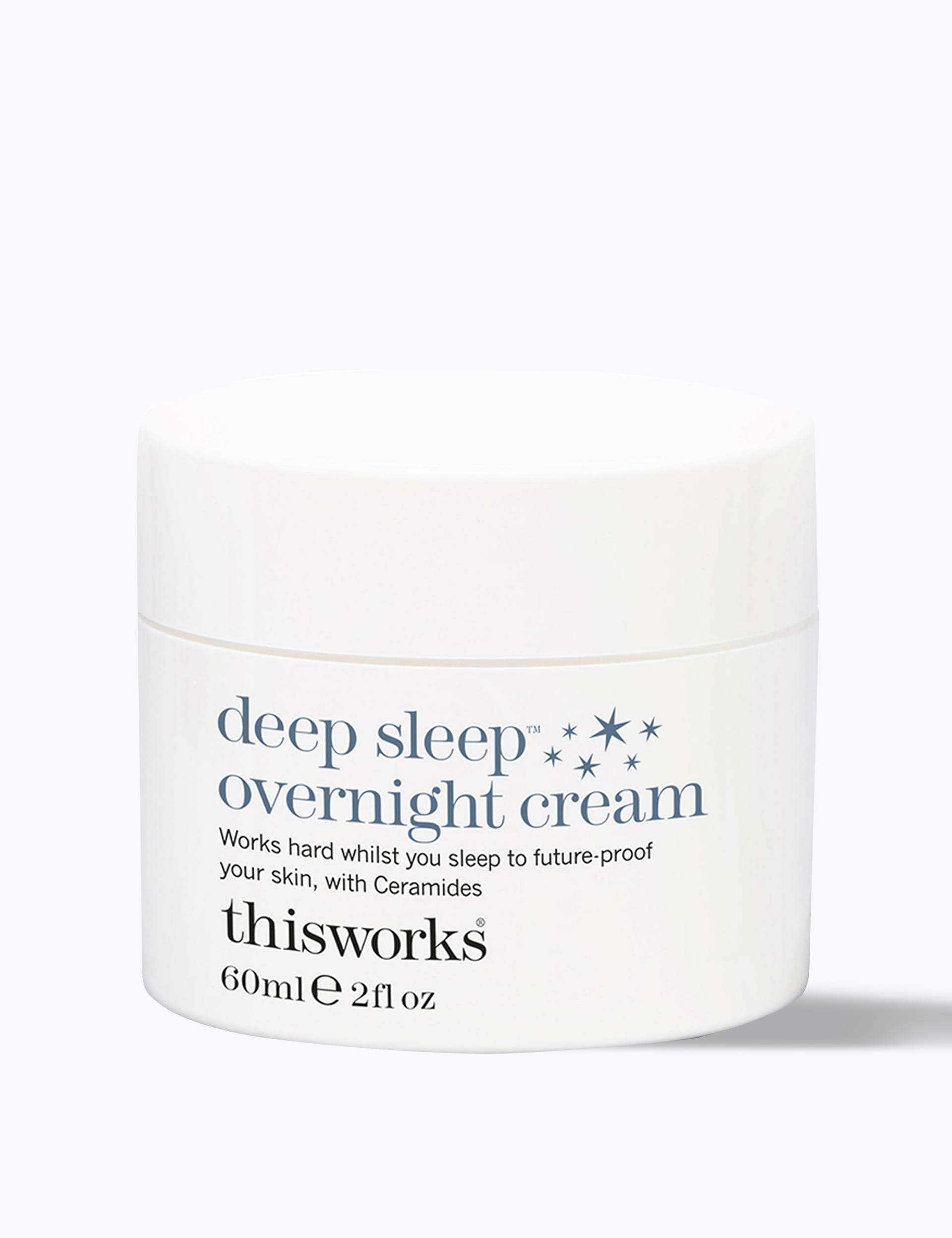Natural Overnight Face Cream with Ceramides and Copper PCA 60ml