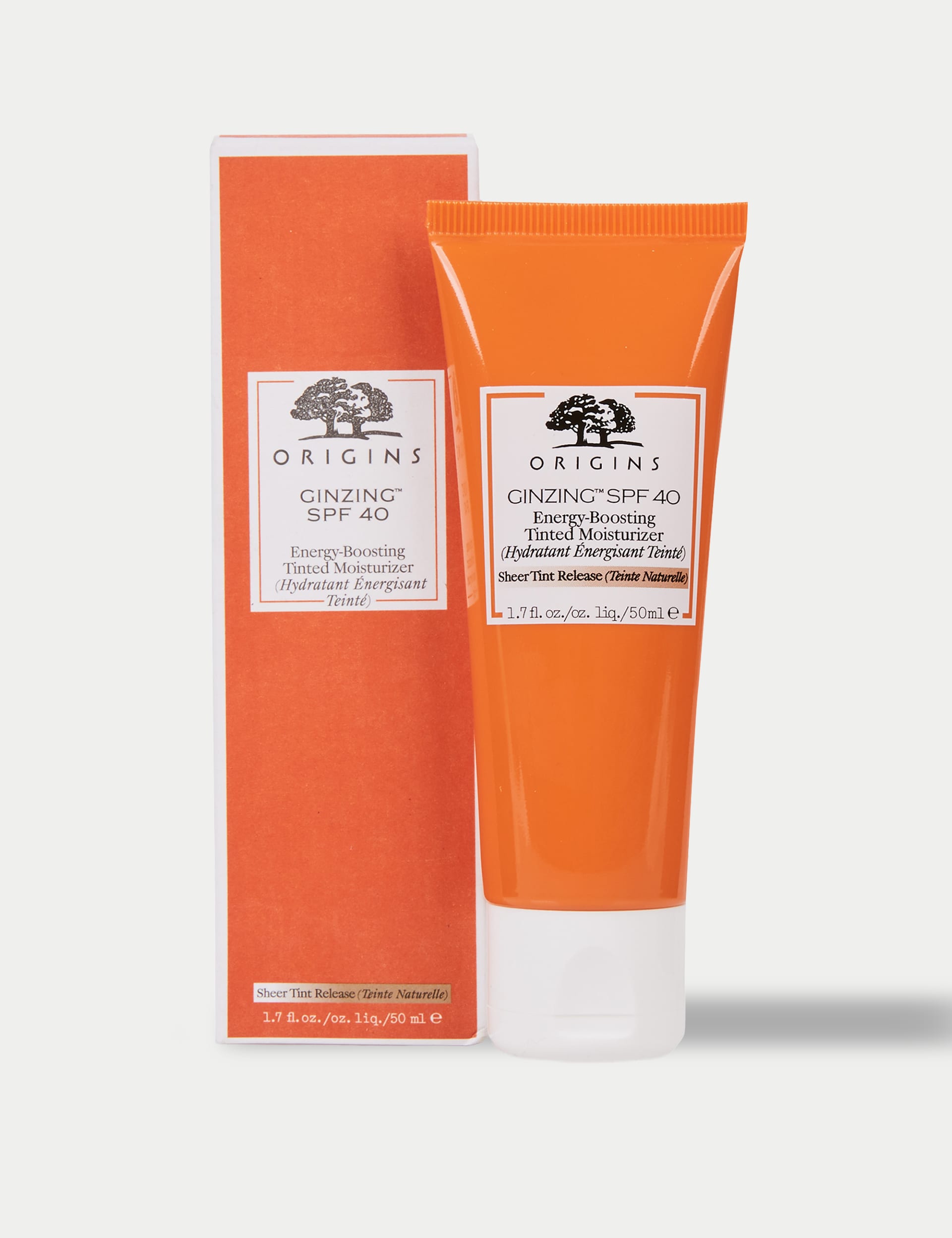 SPF40 Energy Boosting Tinted Moisturizer with Coffee and Ginseng 50ml