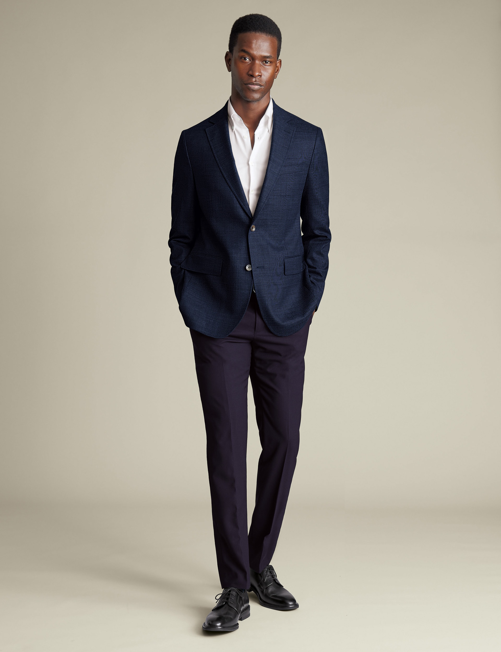 Slim Fit Wool Rich Stretch Suit Jacket thumbnail 6